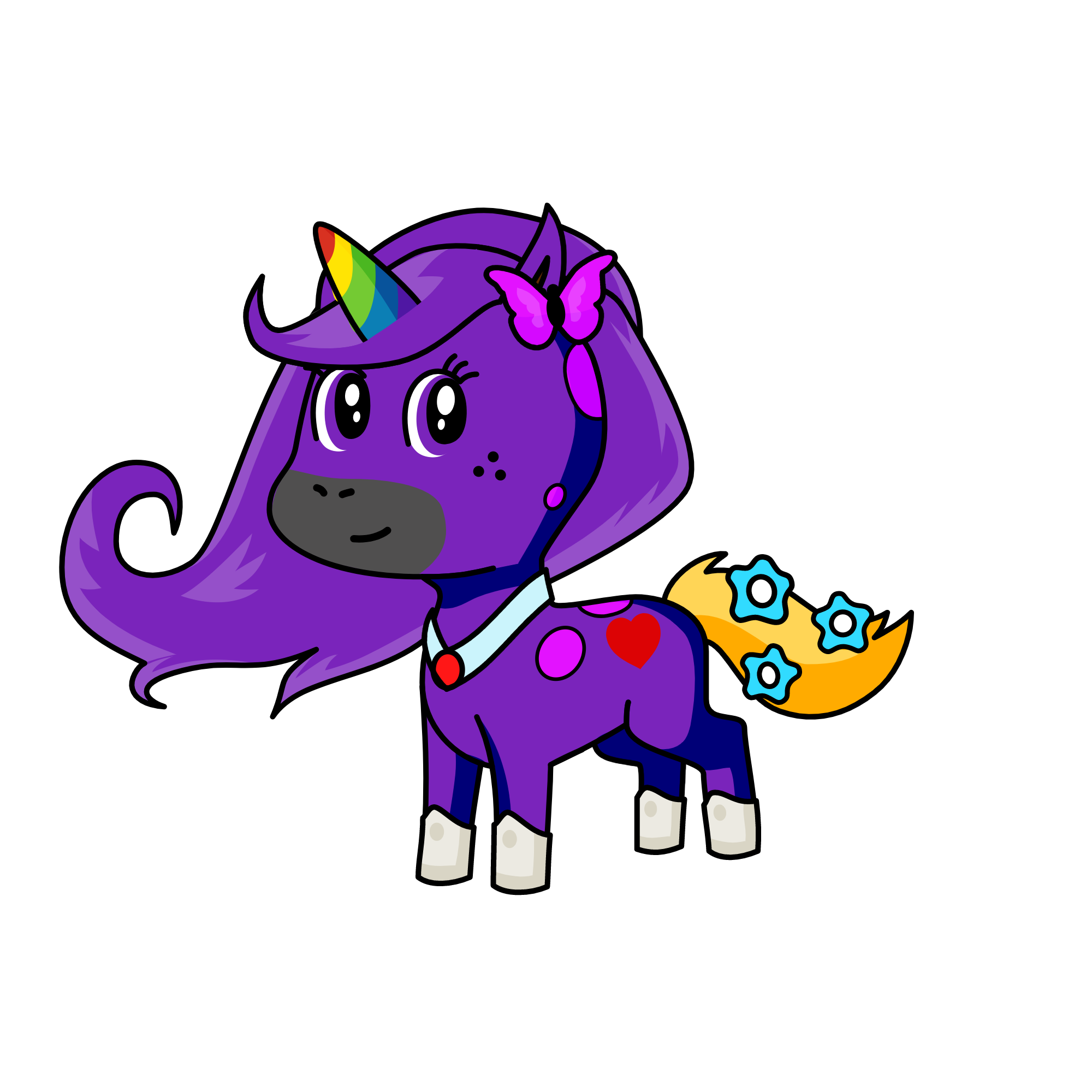 pandi, the unicorn