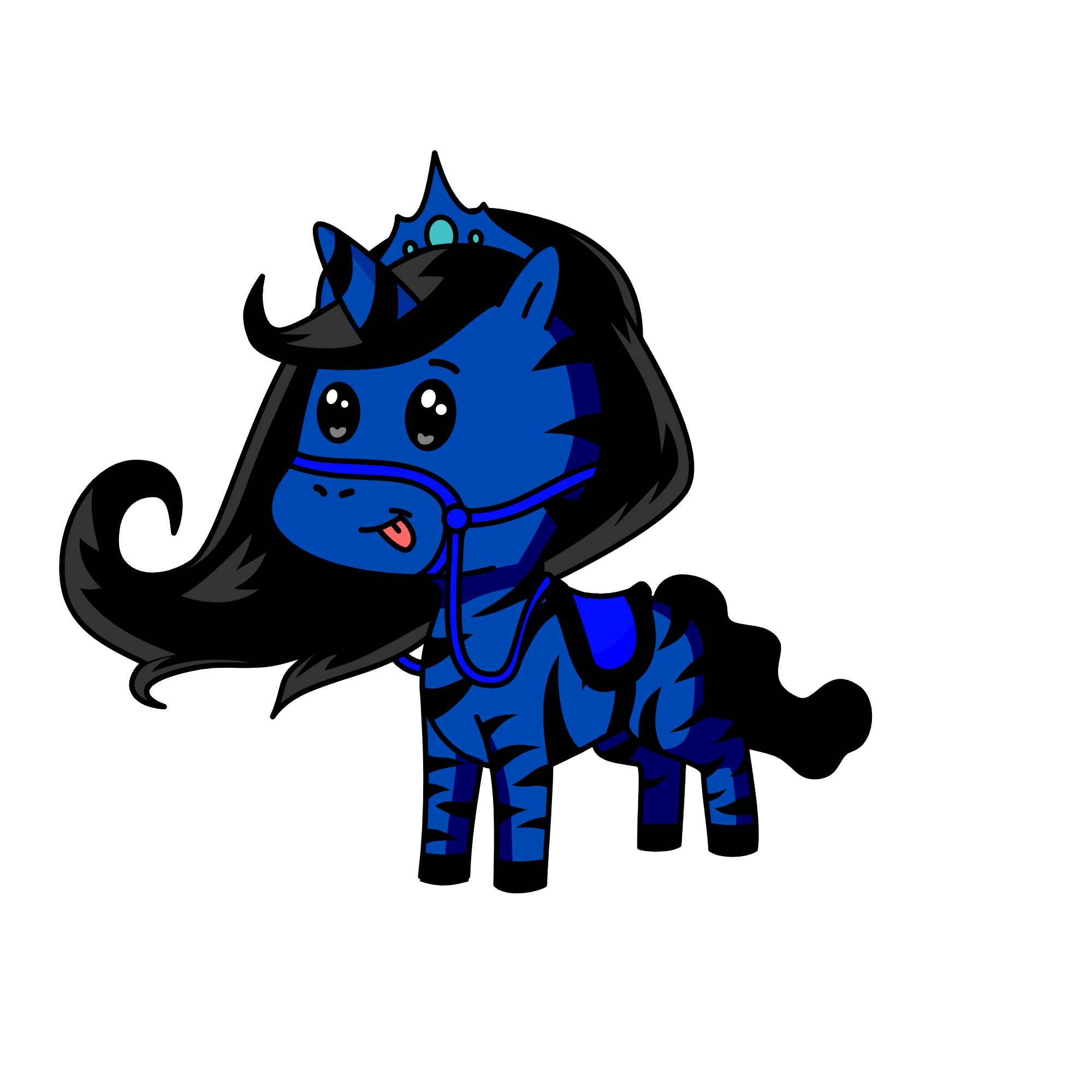 Midnight, the unicorn