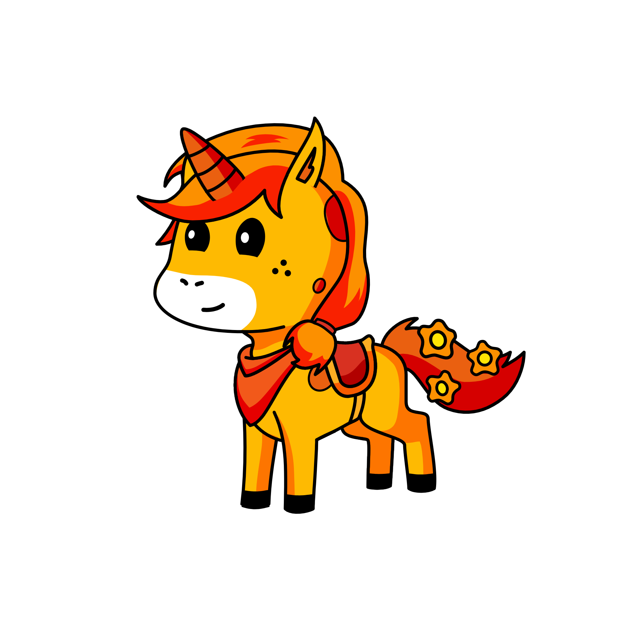 Appledash, the unicorn