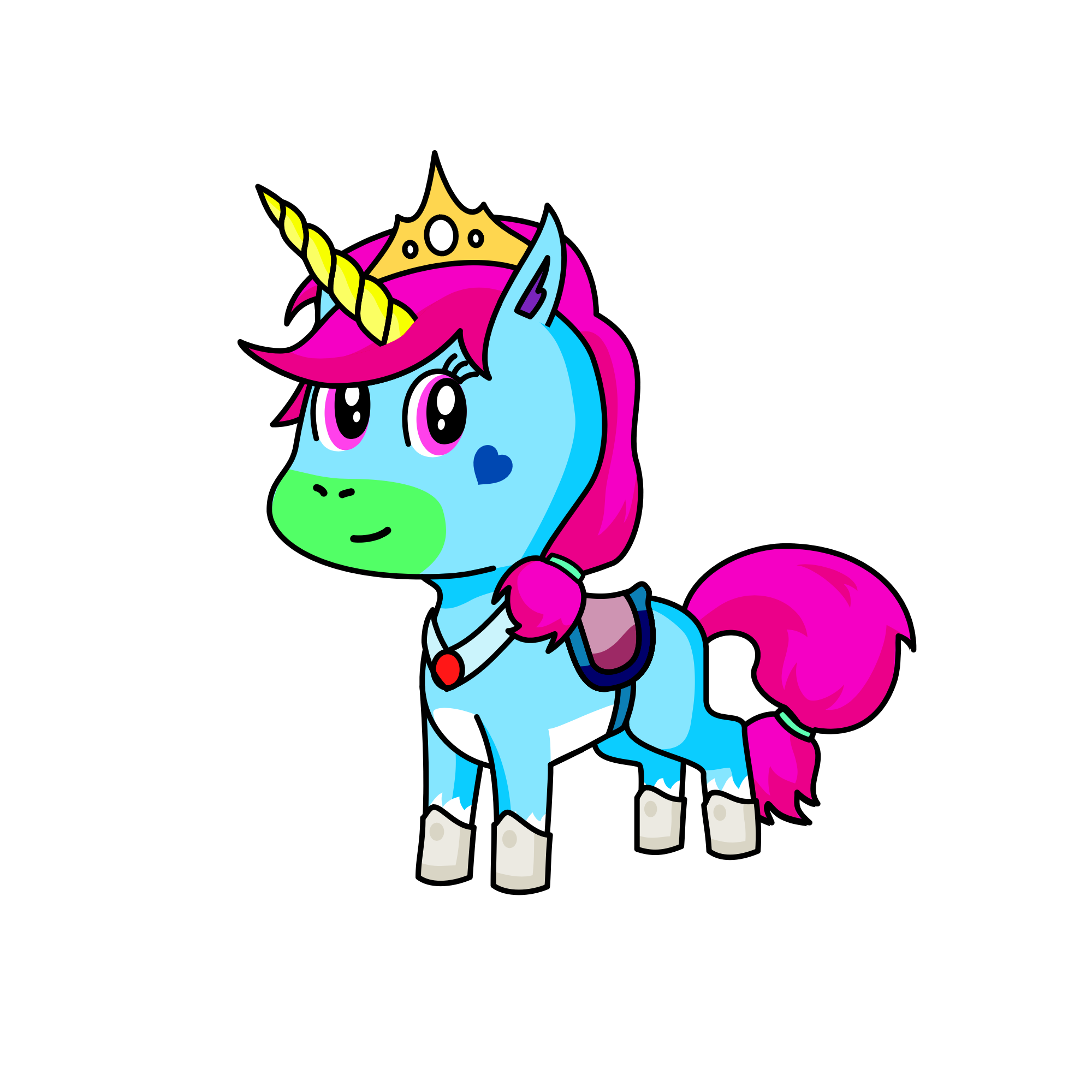 Princess, the unicorn