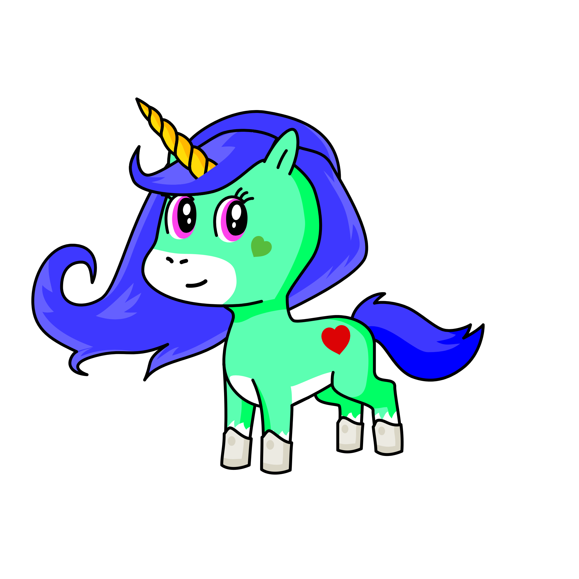 Lily , the unicorn