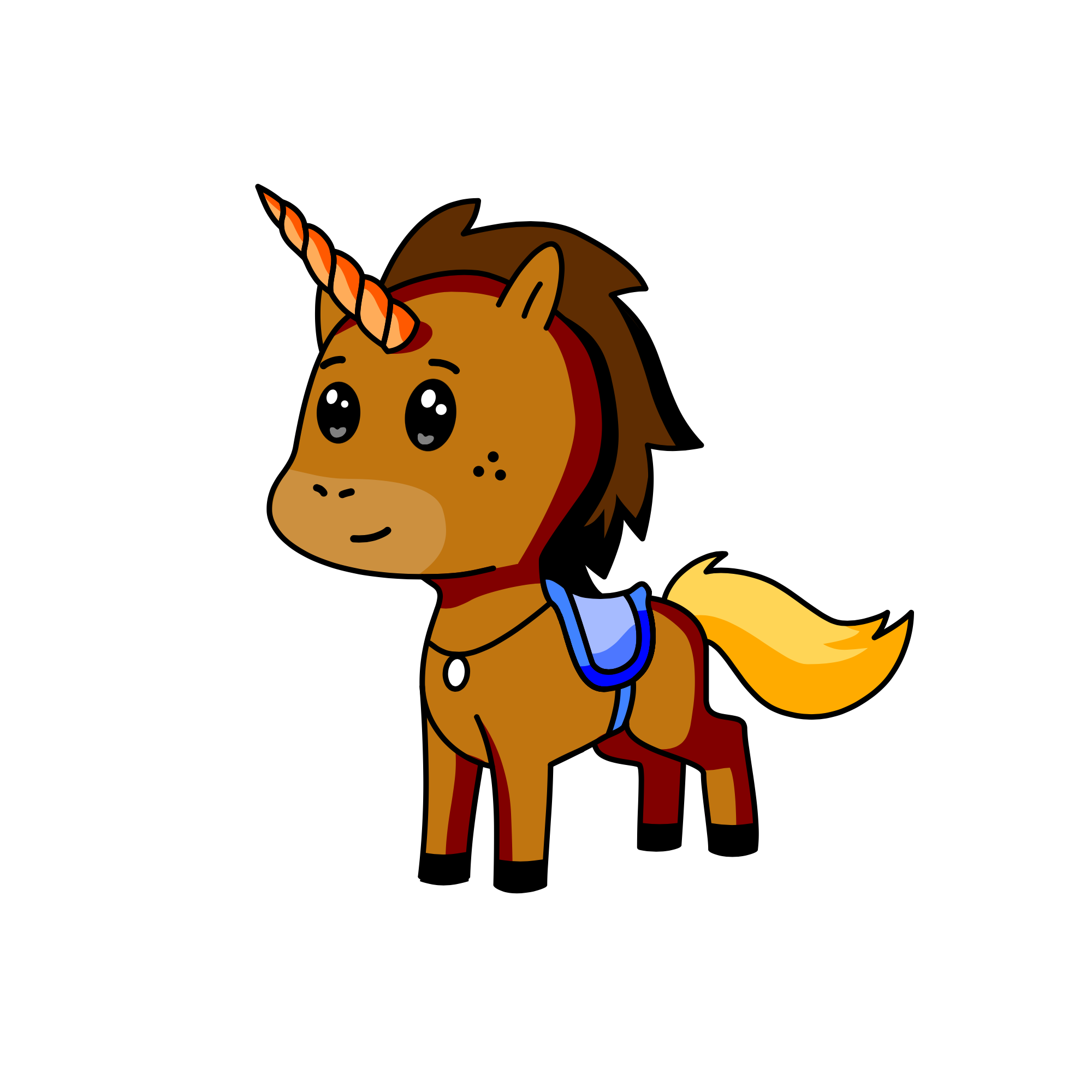 chocolate, the unicorn