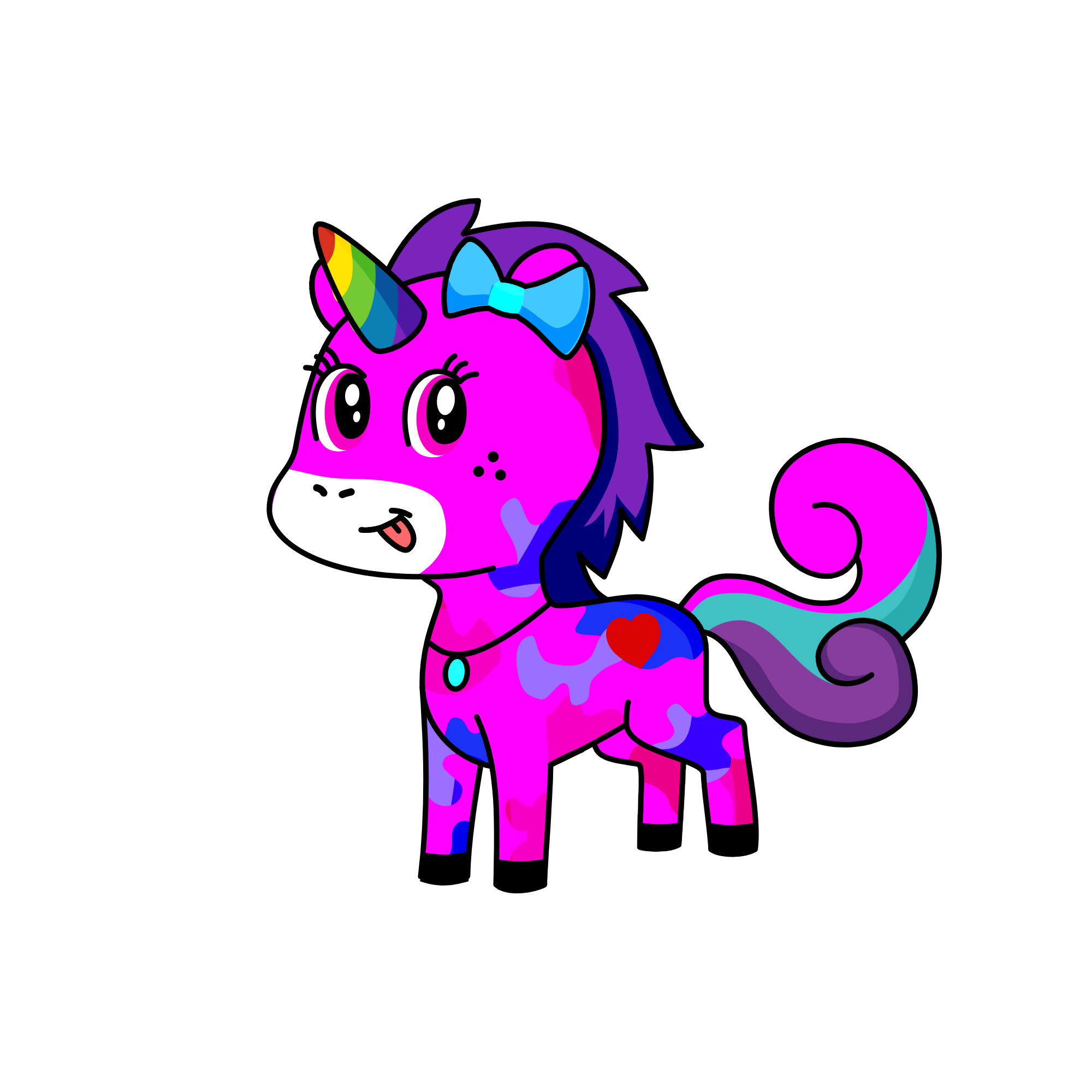 Zozo, the unicorn