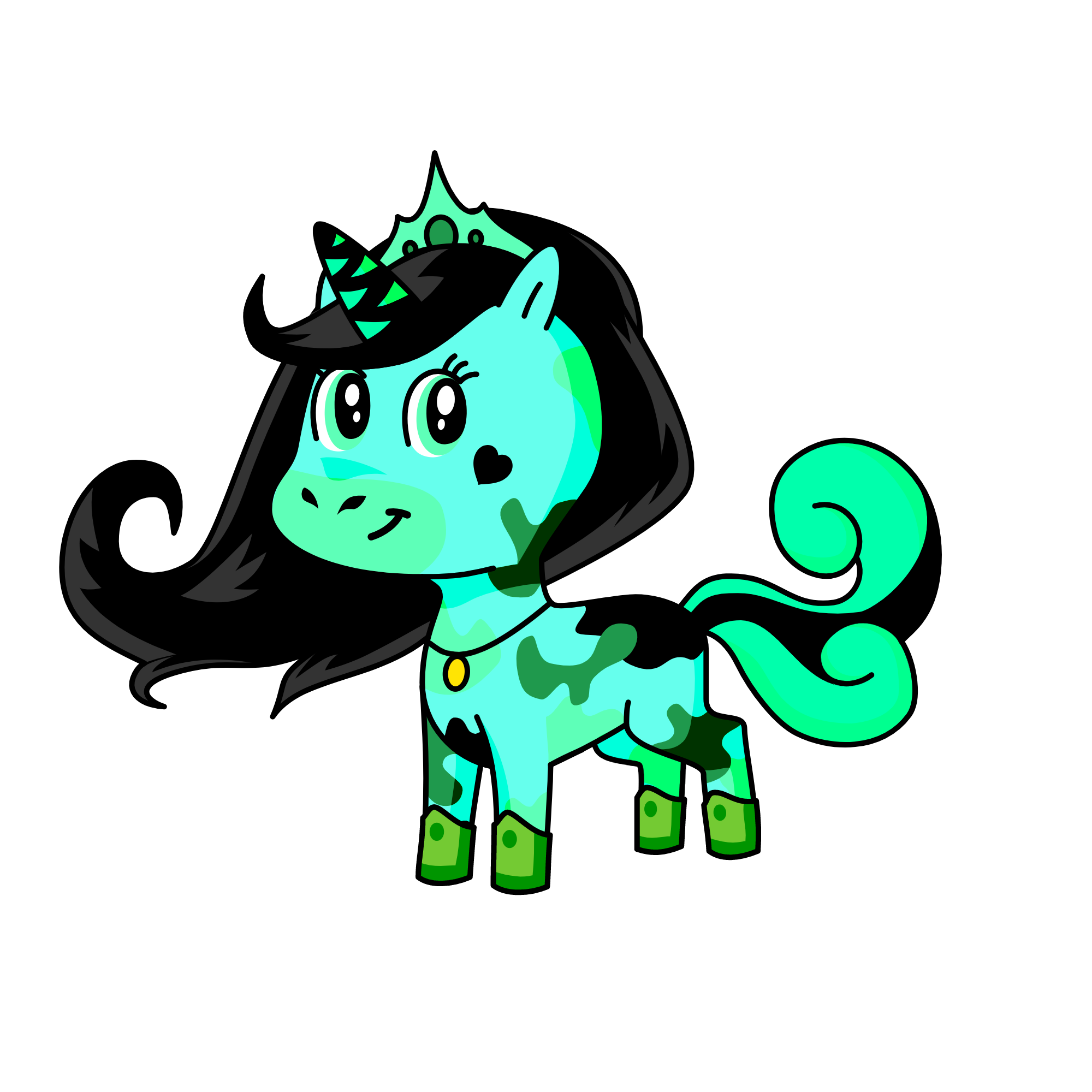 Cora, the unicorn