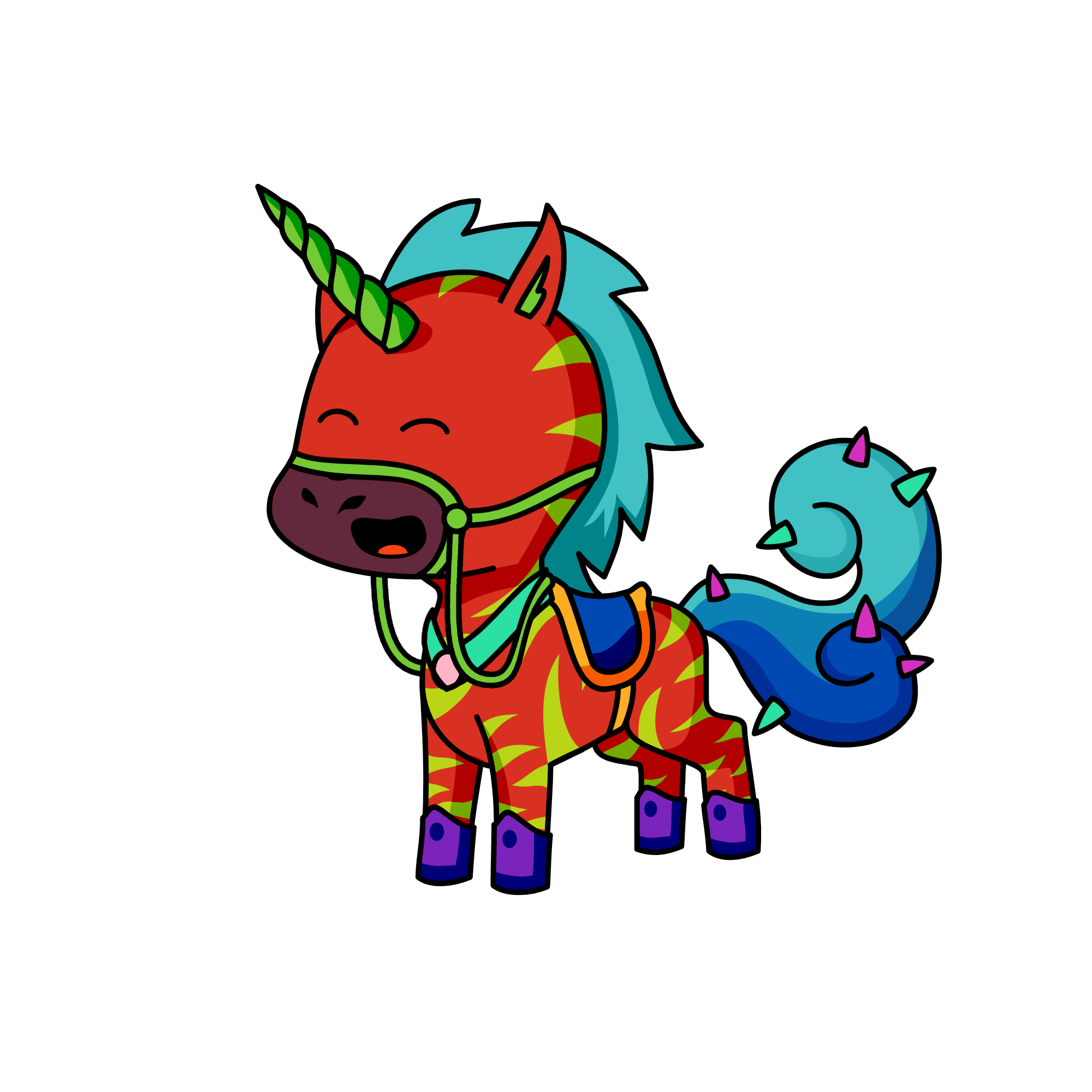 Rocky, the unicorn