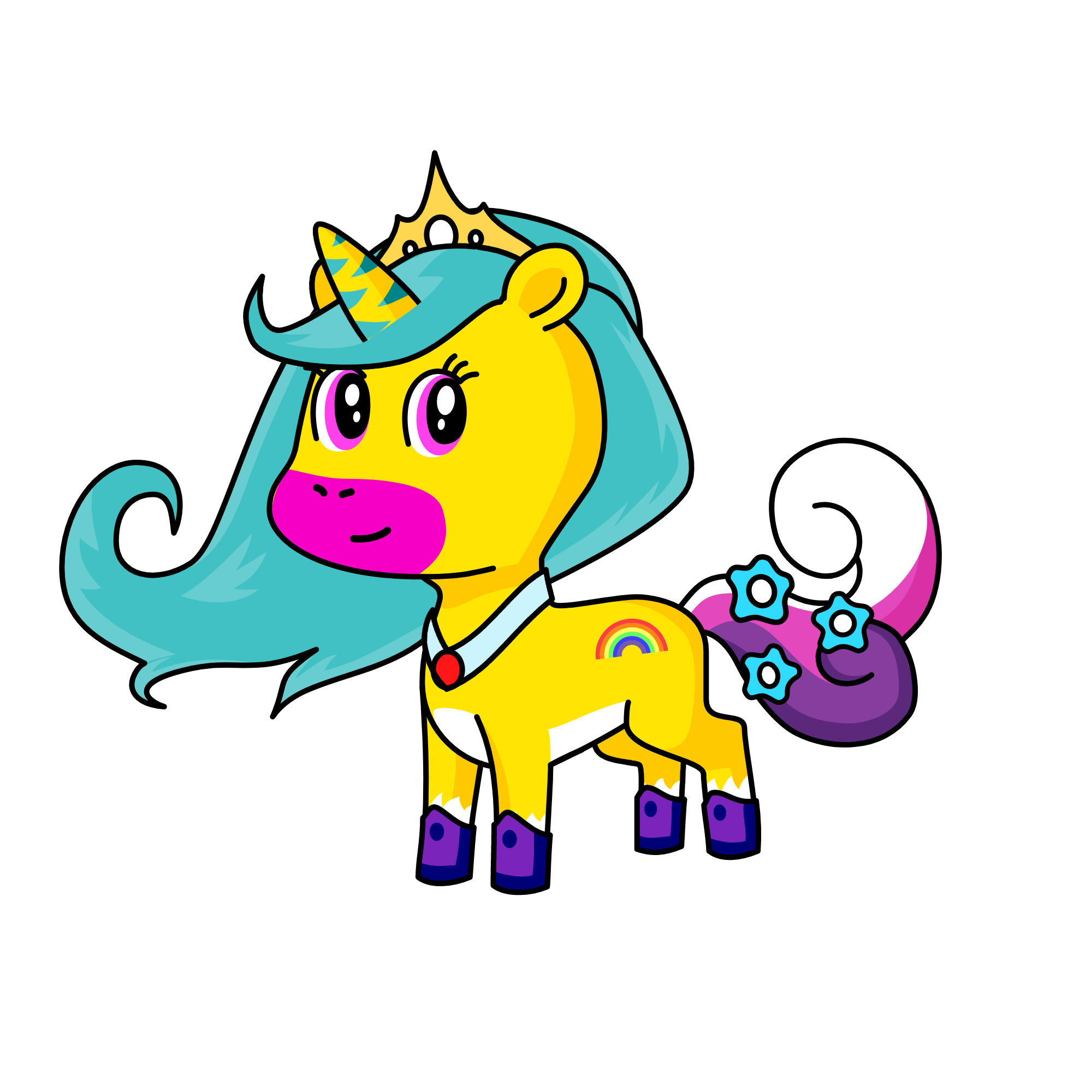 midnight moon, the unicorn