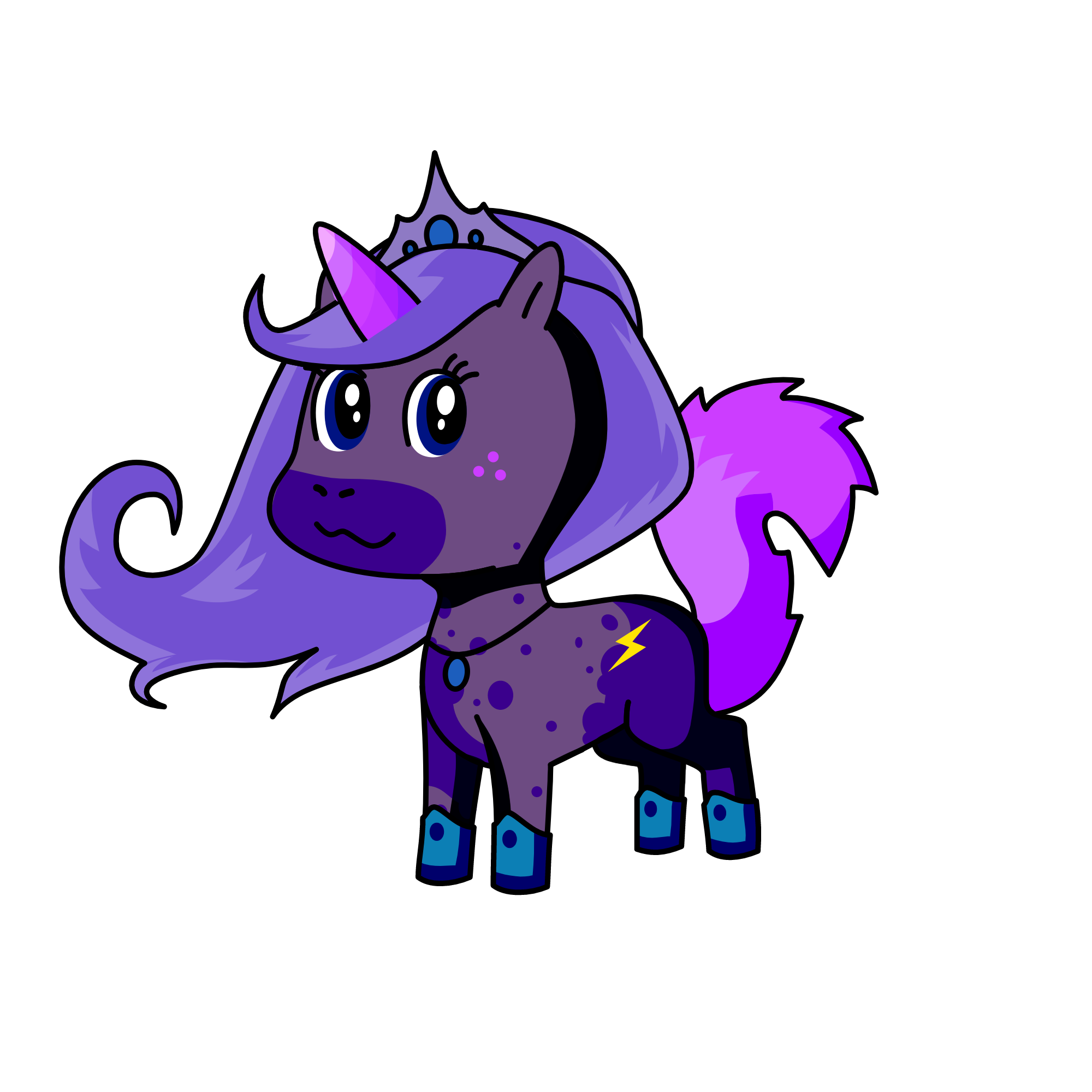 Stormy, the unicorn