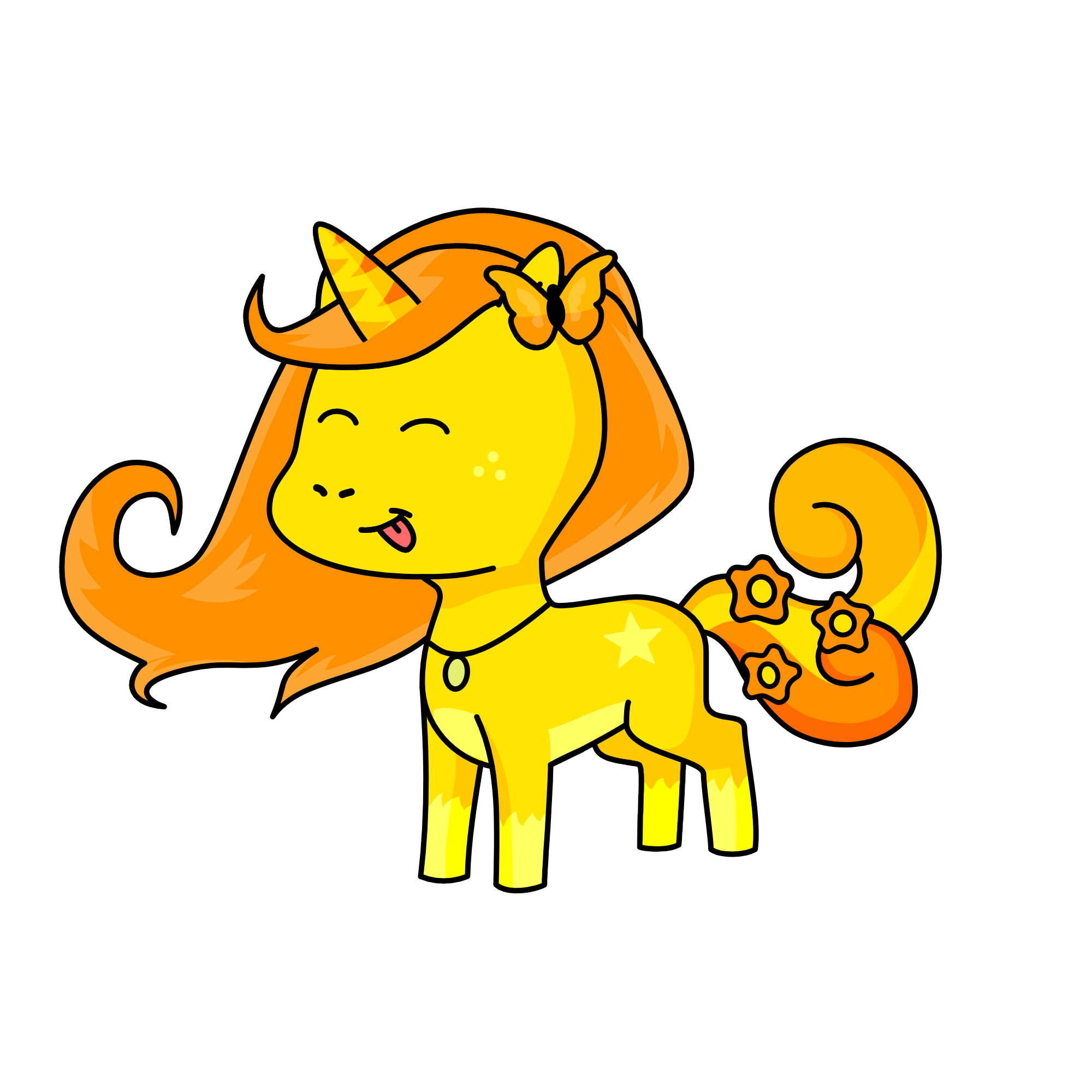 Sunny God Of The Sun, the unicorn