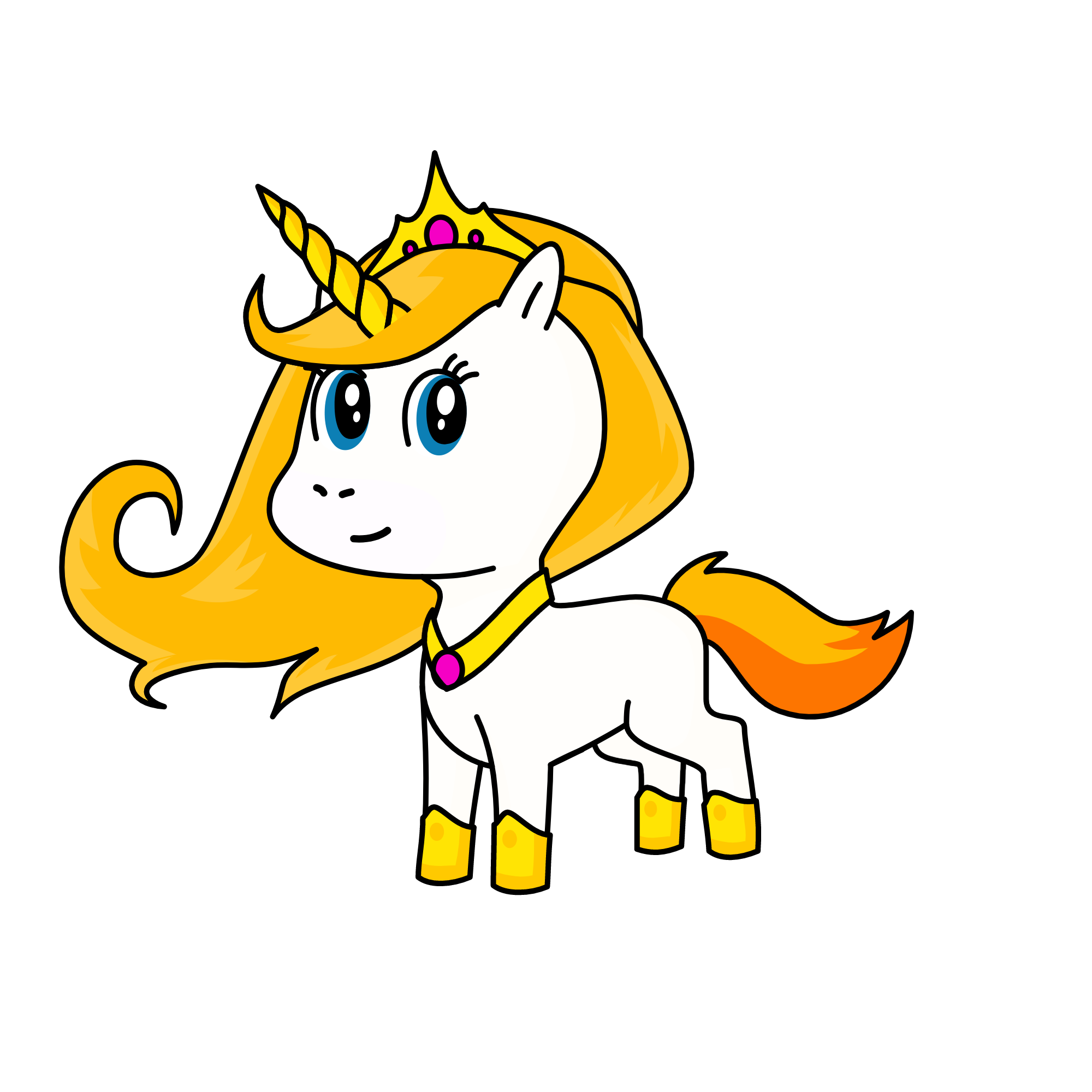 Kiara, the unicorn