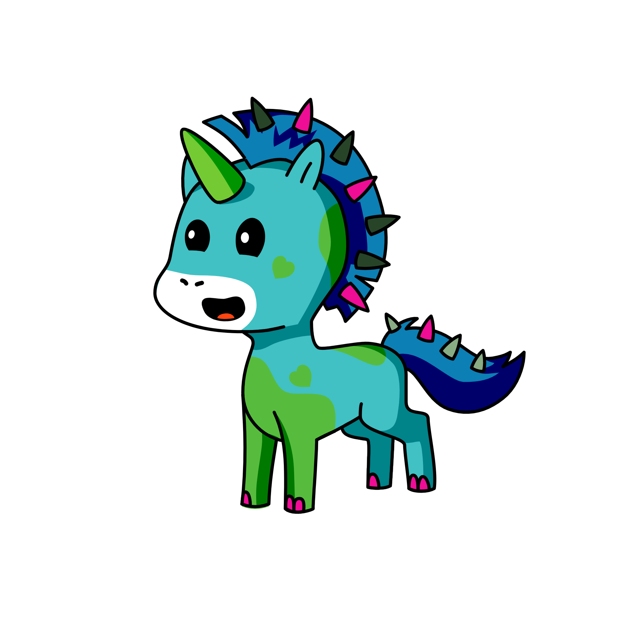 Rocky, the unicorn