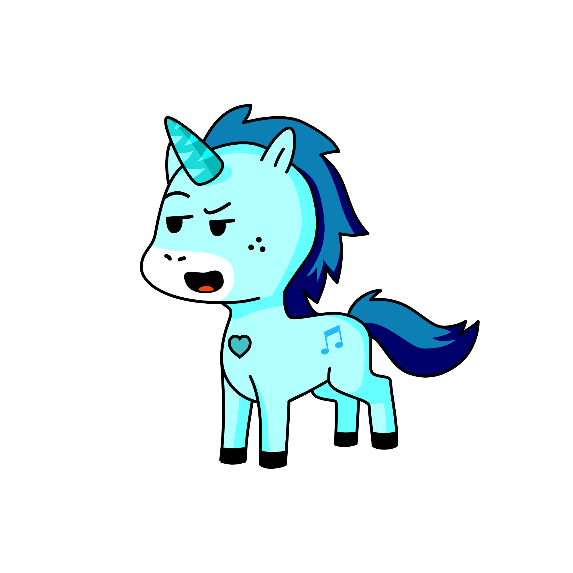 sky sea, the unicorn