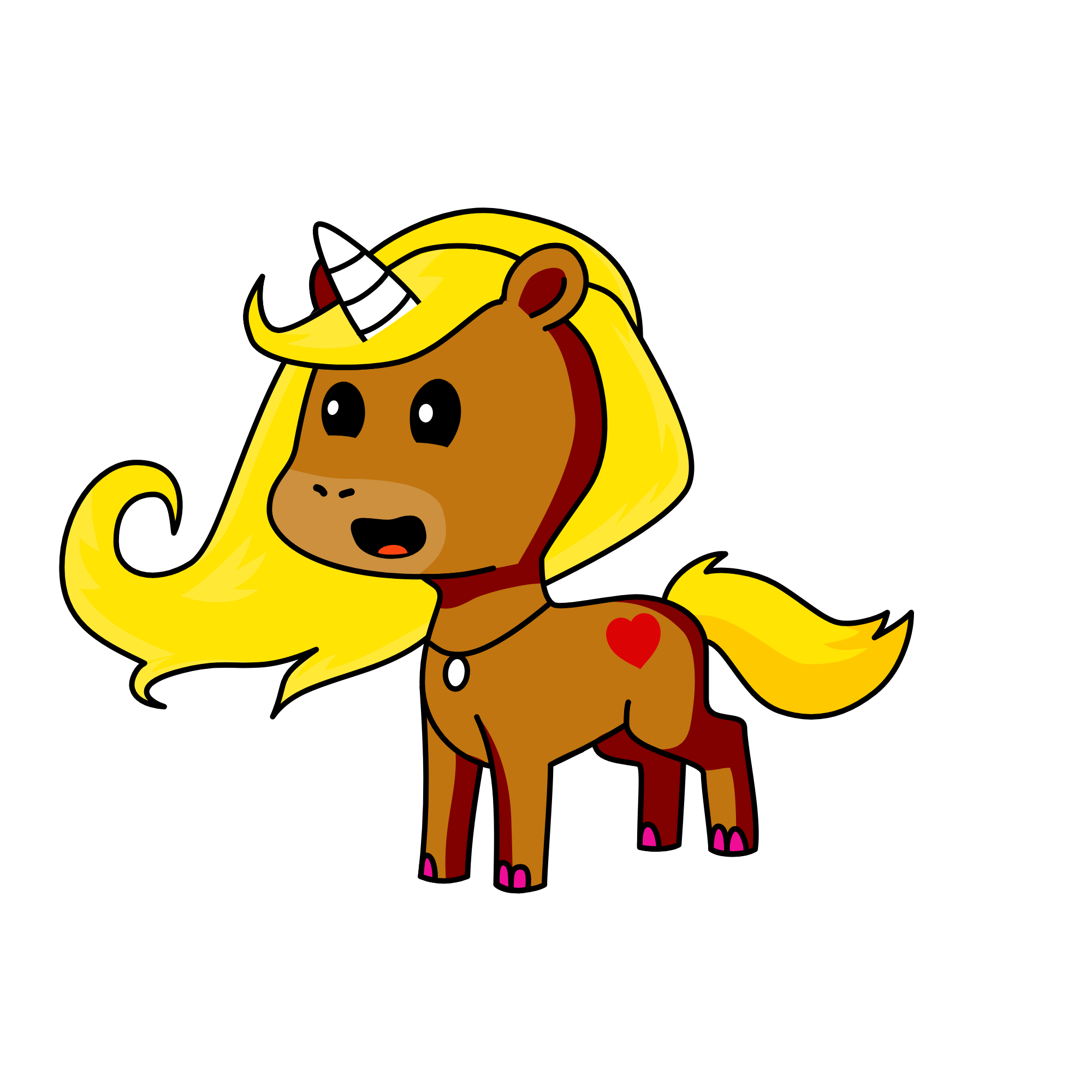 beary, the unicorn