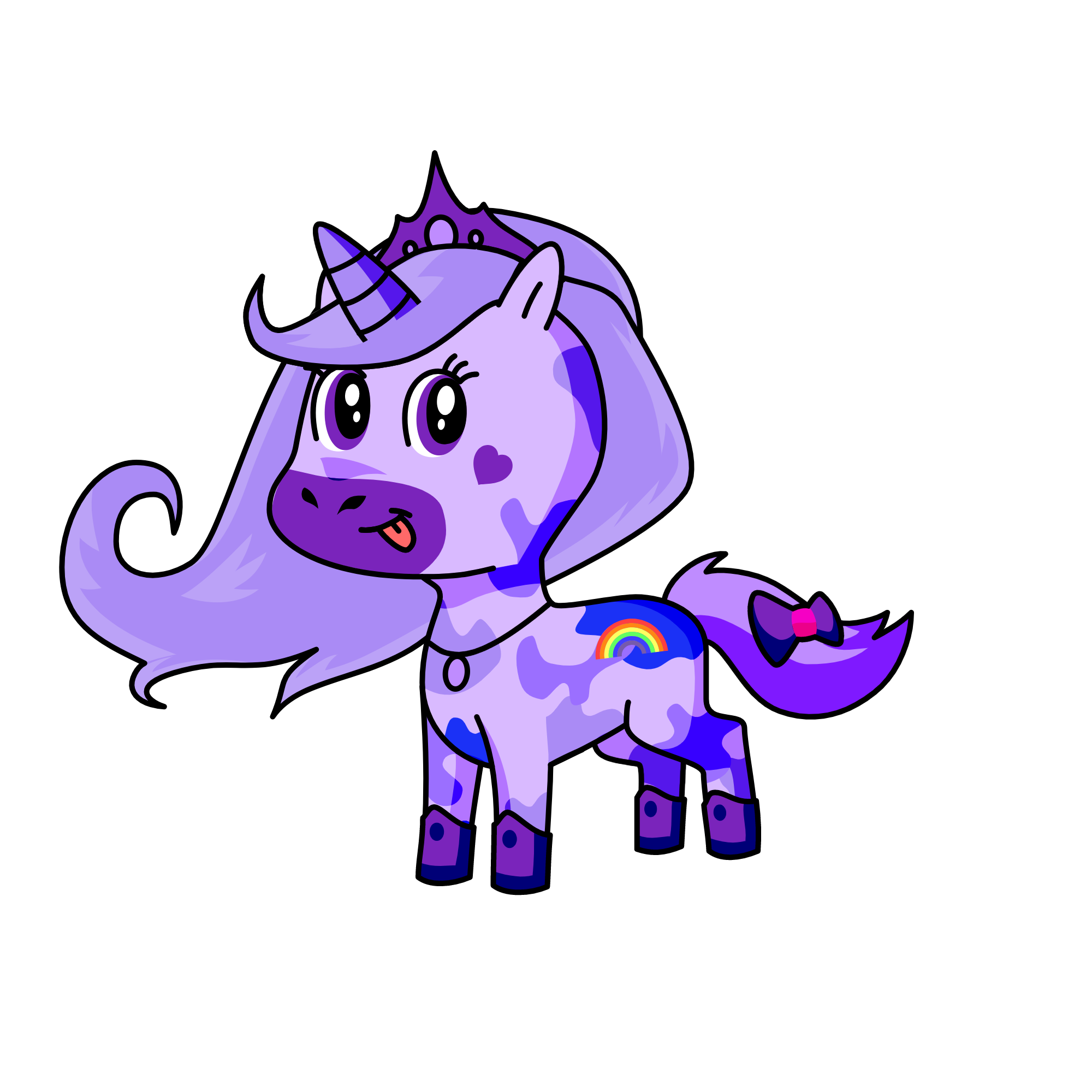 Midnight, the unicorn