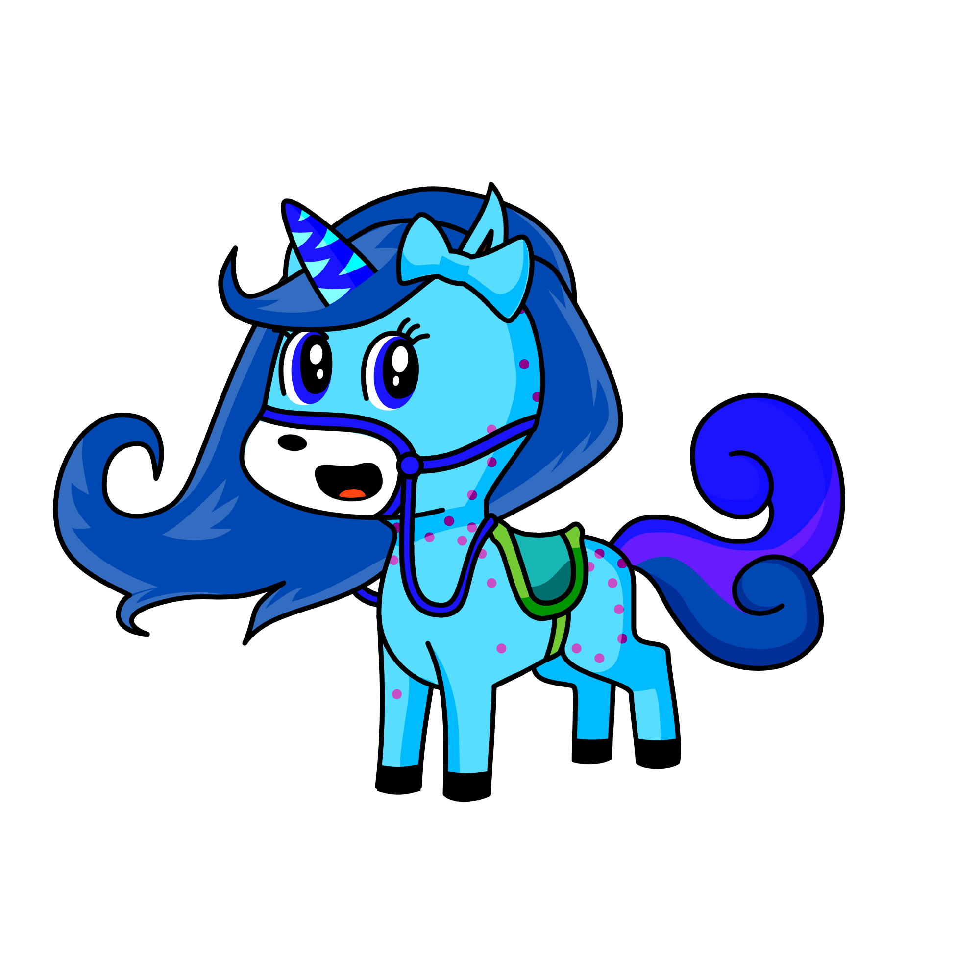 Cutie, the unicorn