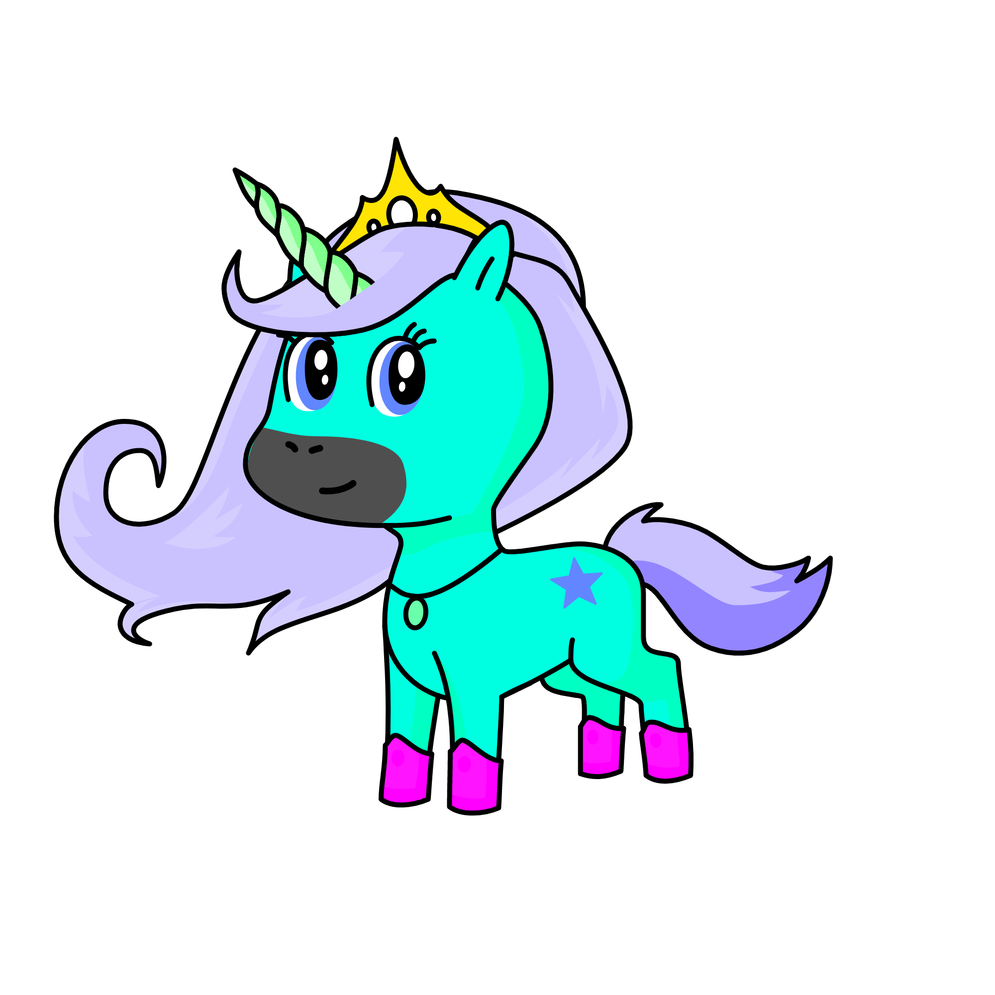 βπππͺβ, the unicorn