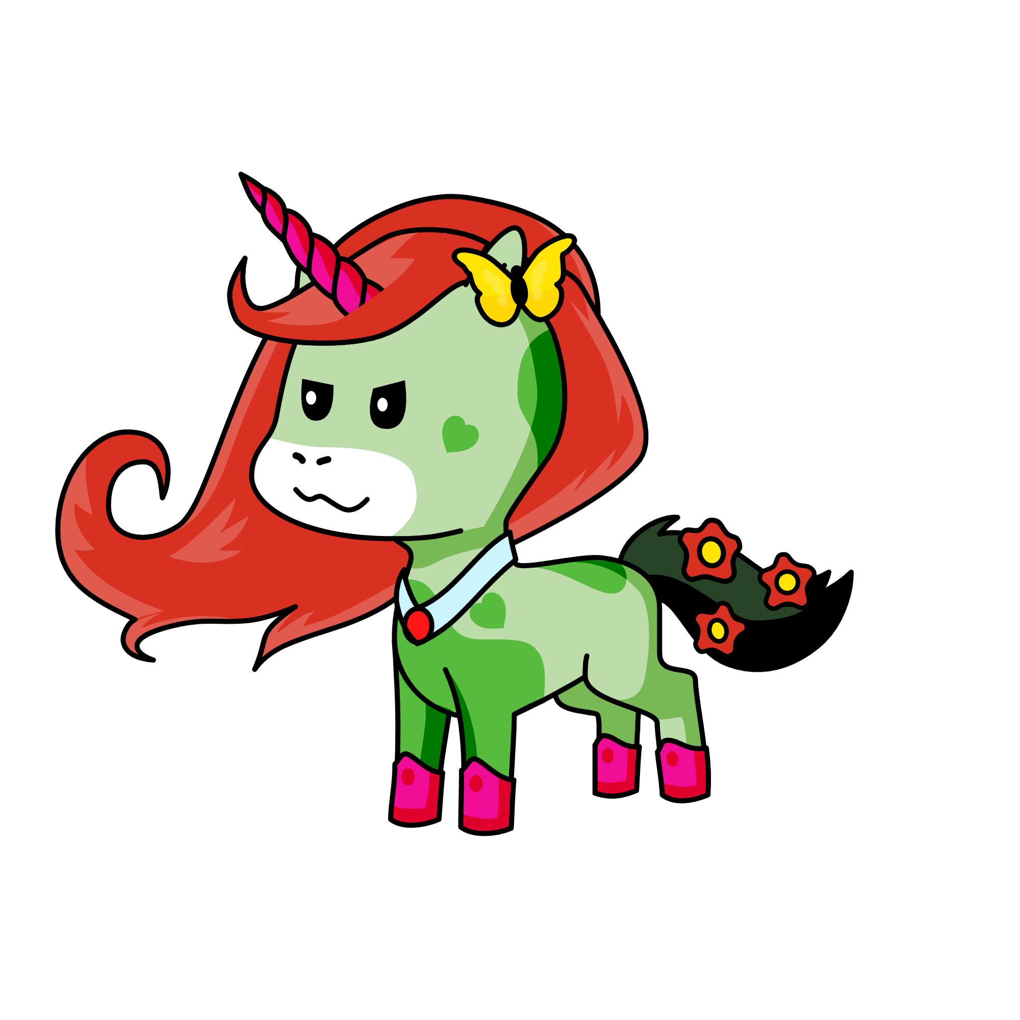 Ivy, the unicorn