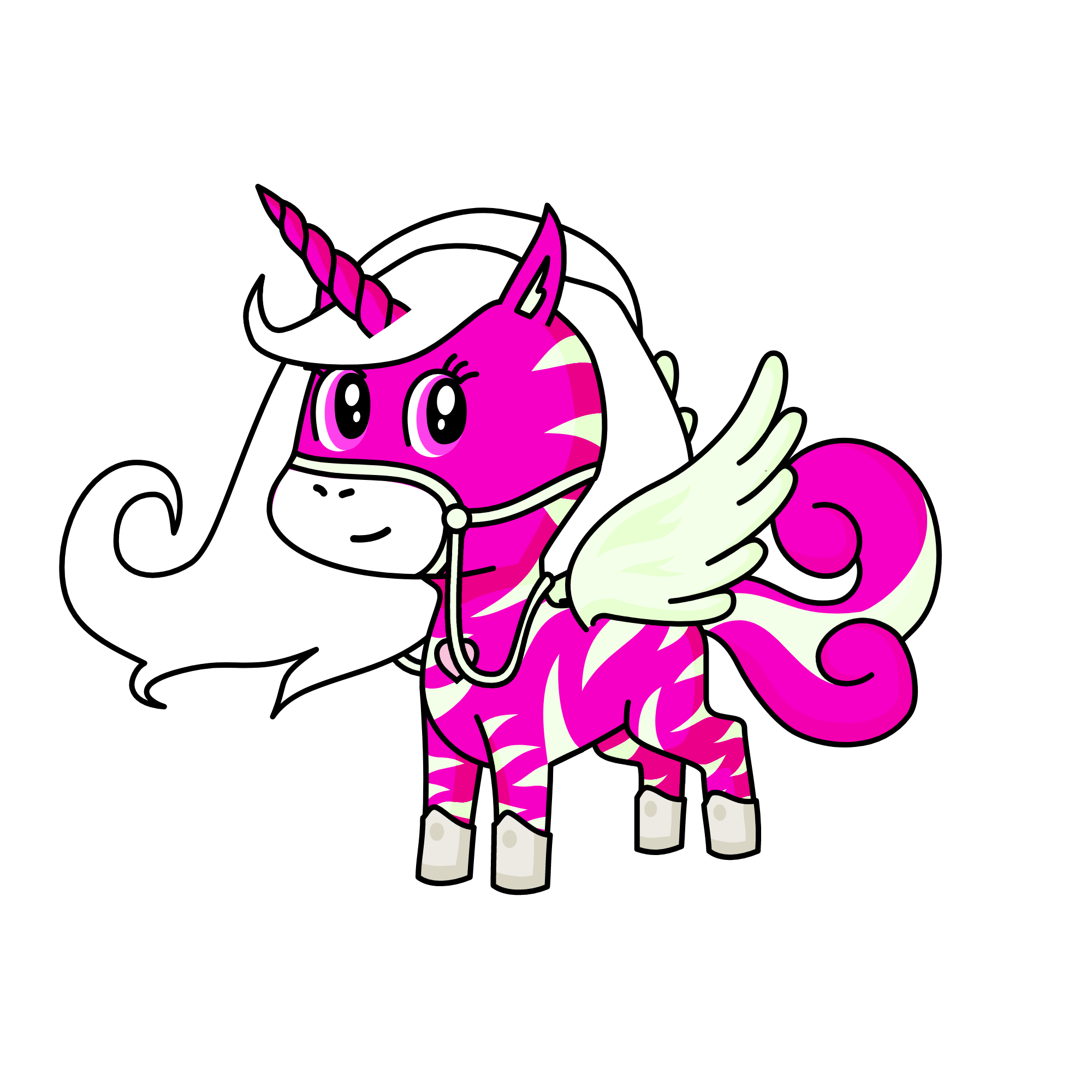 Sydney the tomboy, the unicorn