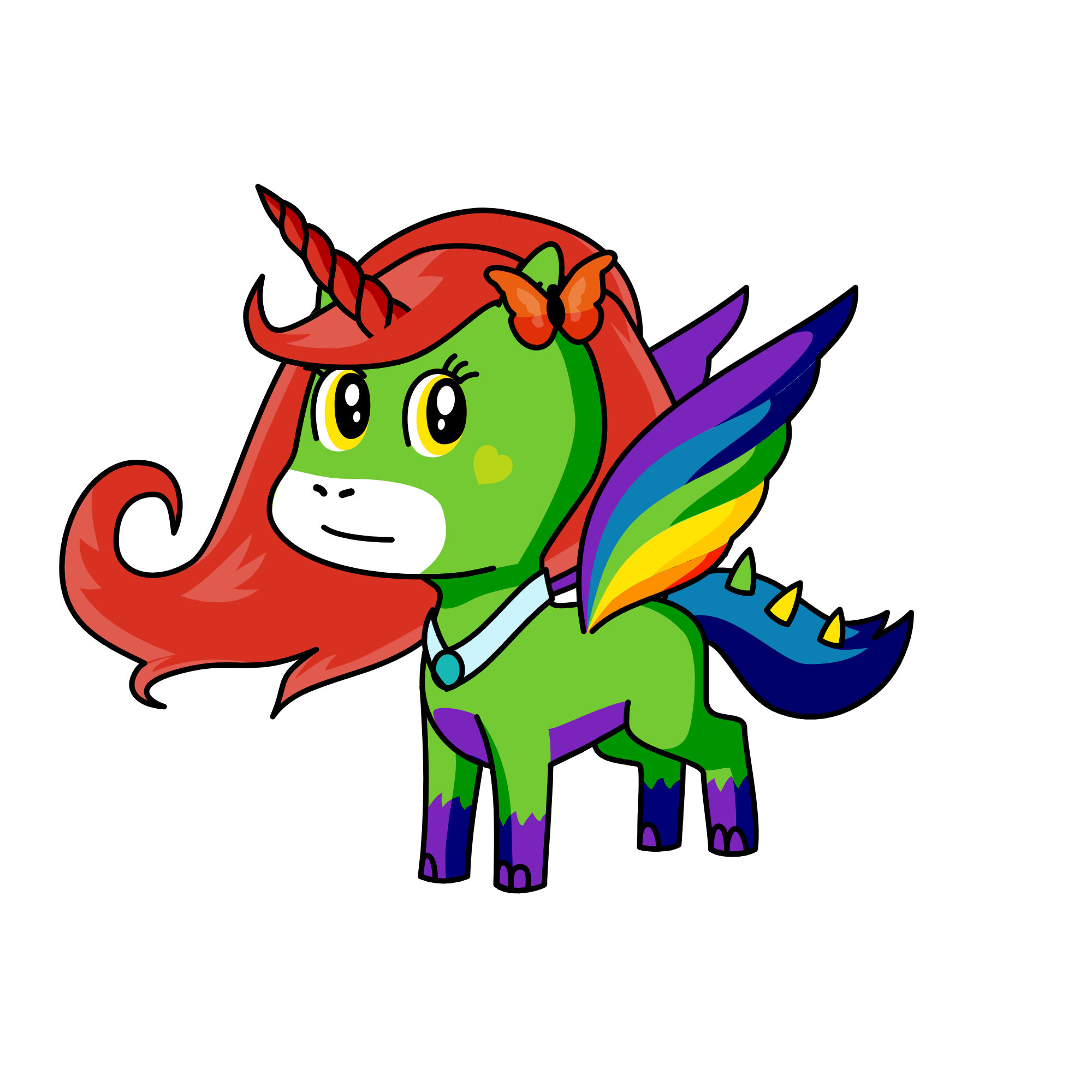 Maggie , the unicorn