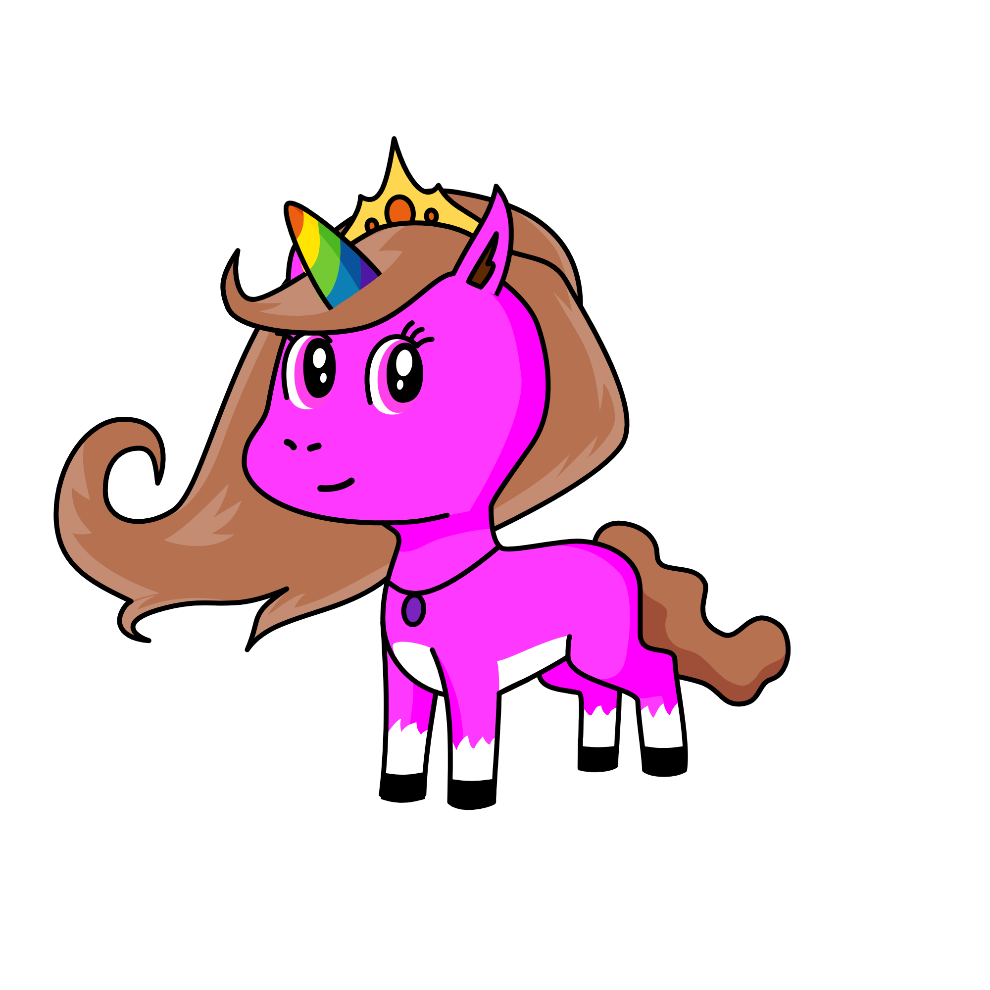 Selesta, the unicorn