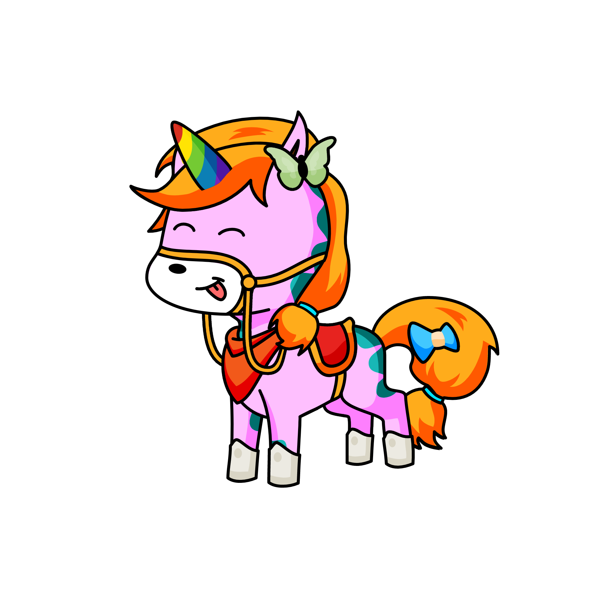 Sunny, the unicorn