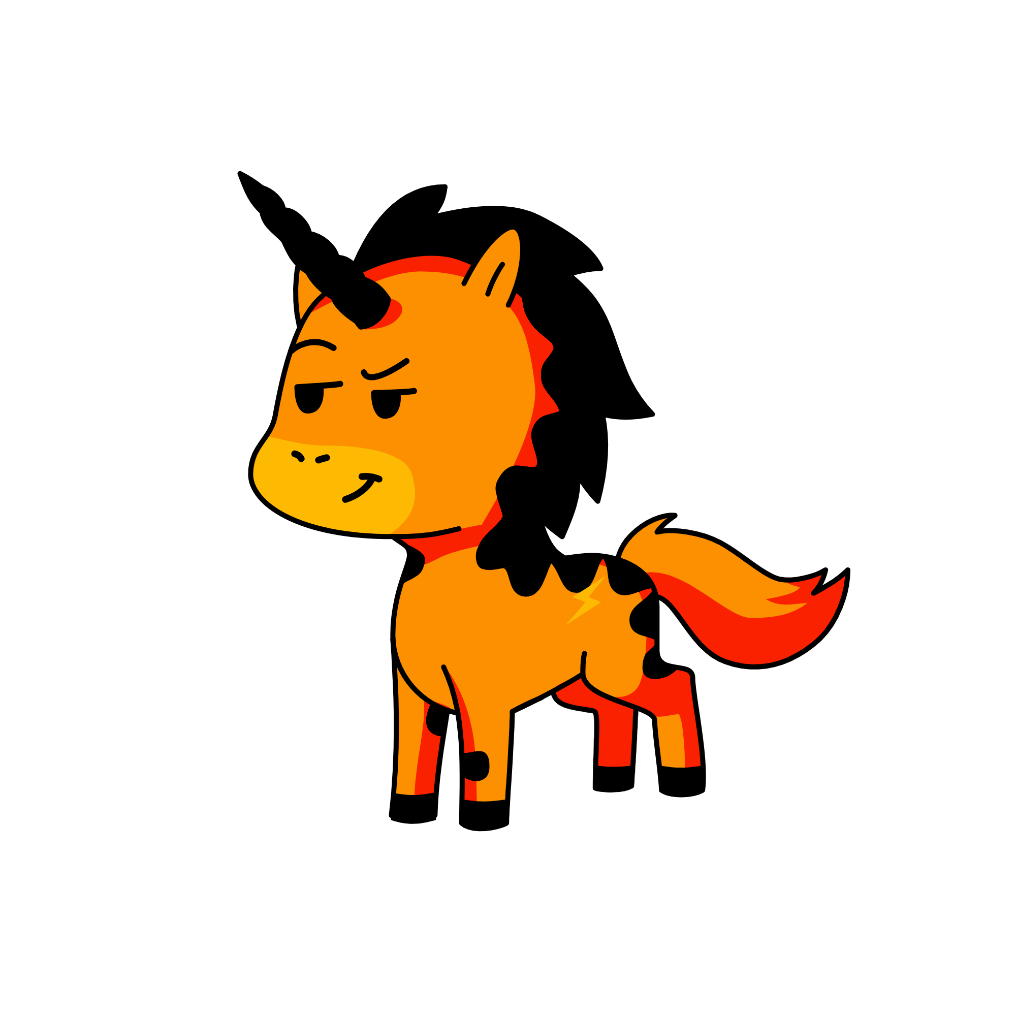e, the unicorn