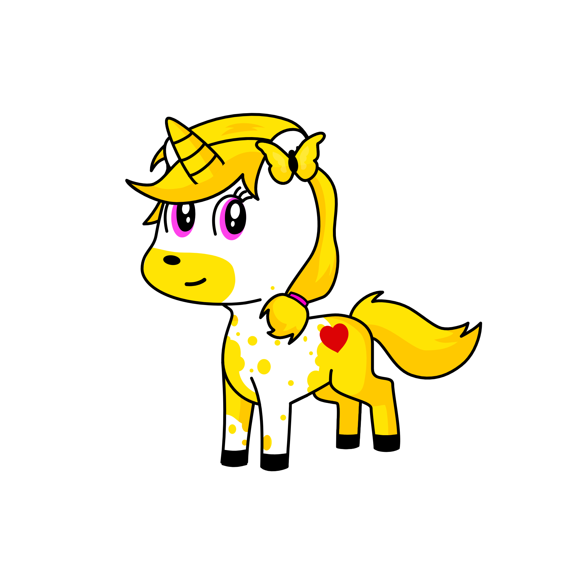 A, the unicorn