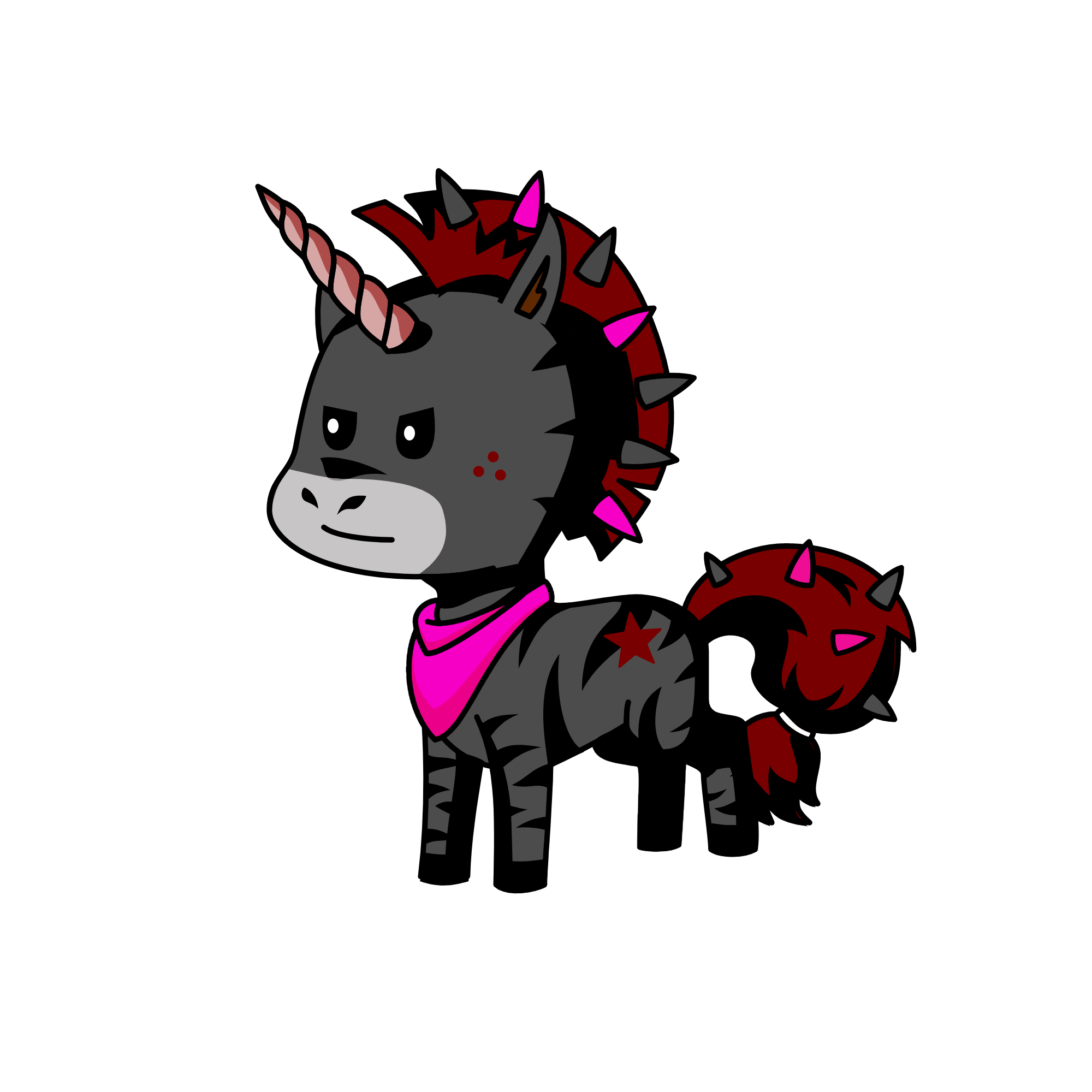 Mace, the unicorn