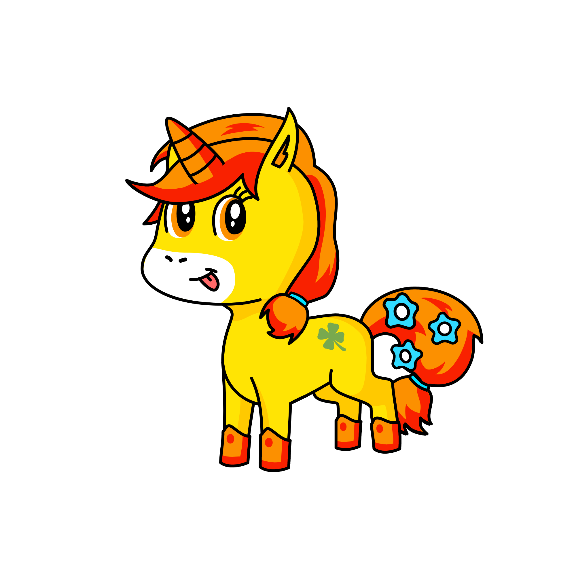 Apple jack, the unicorn