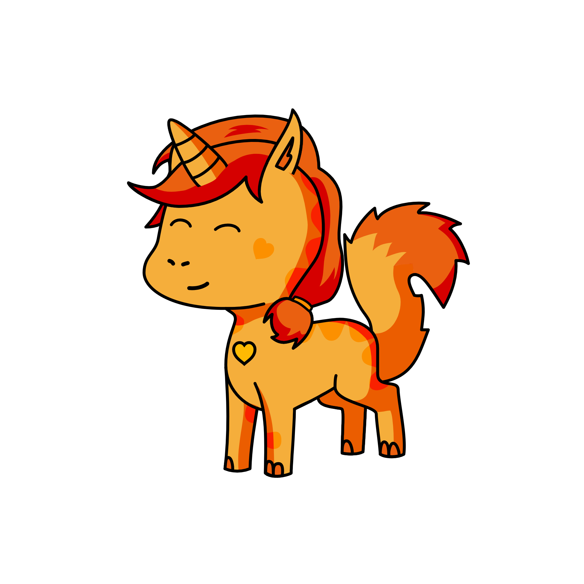 Autum blaze, the unicorn