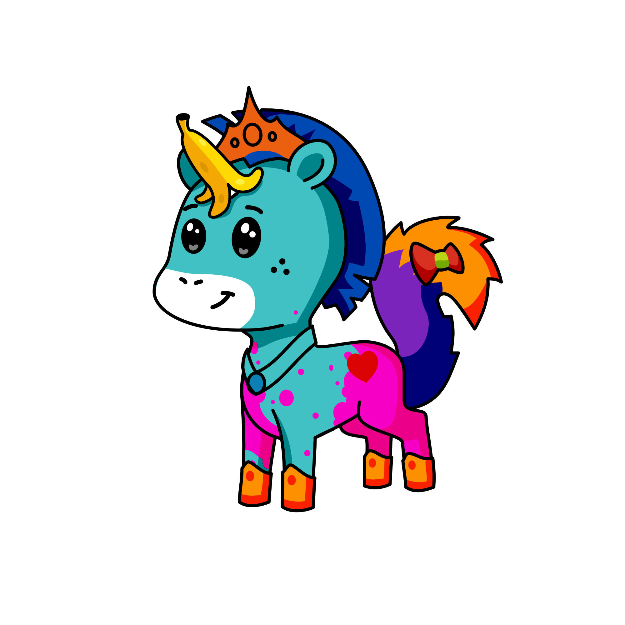 la la loooo, the unicorn