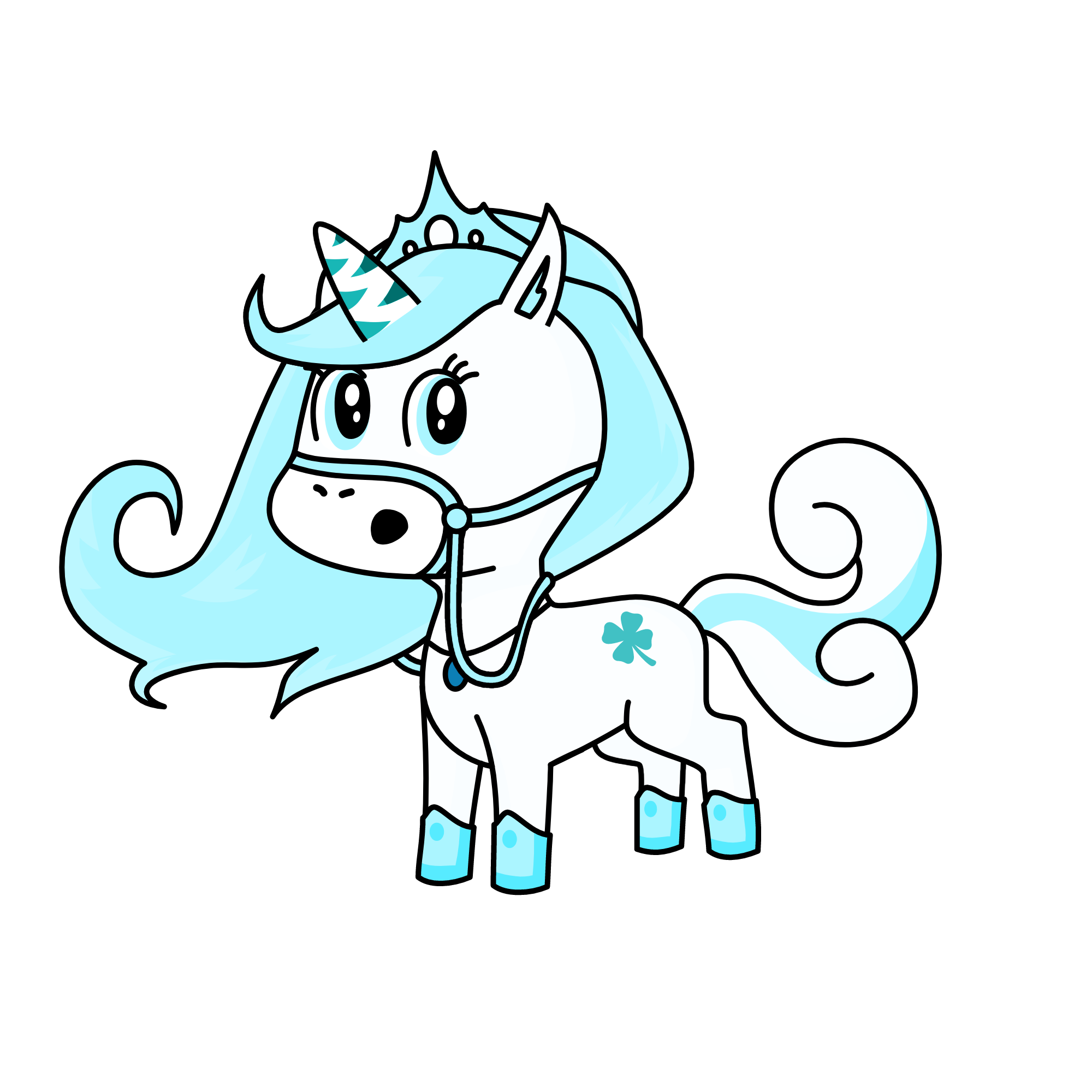 ice snow, the unicorn