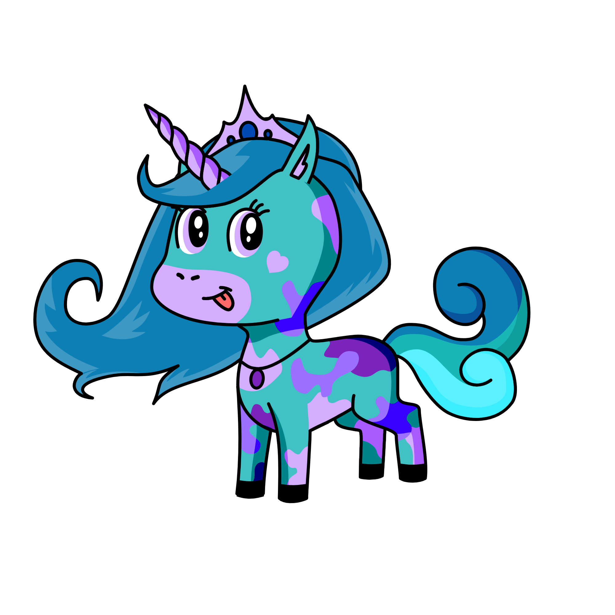 Priscilla, the unicorn