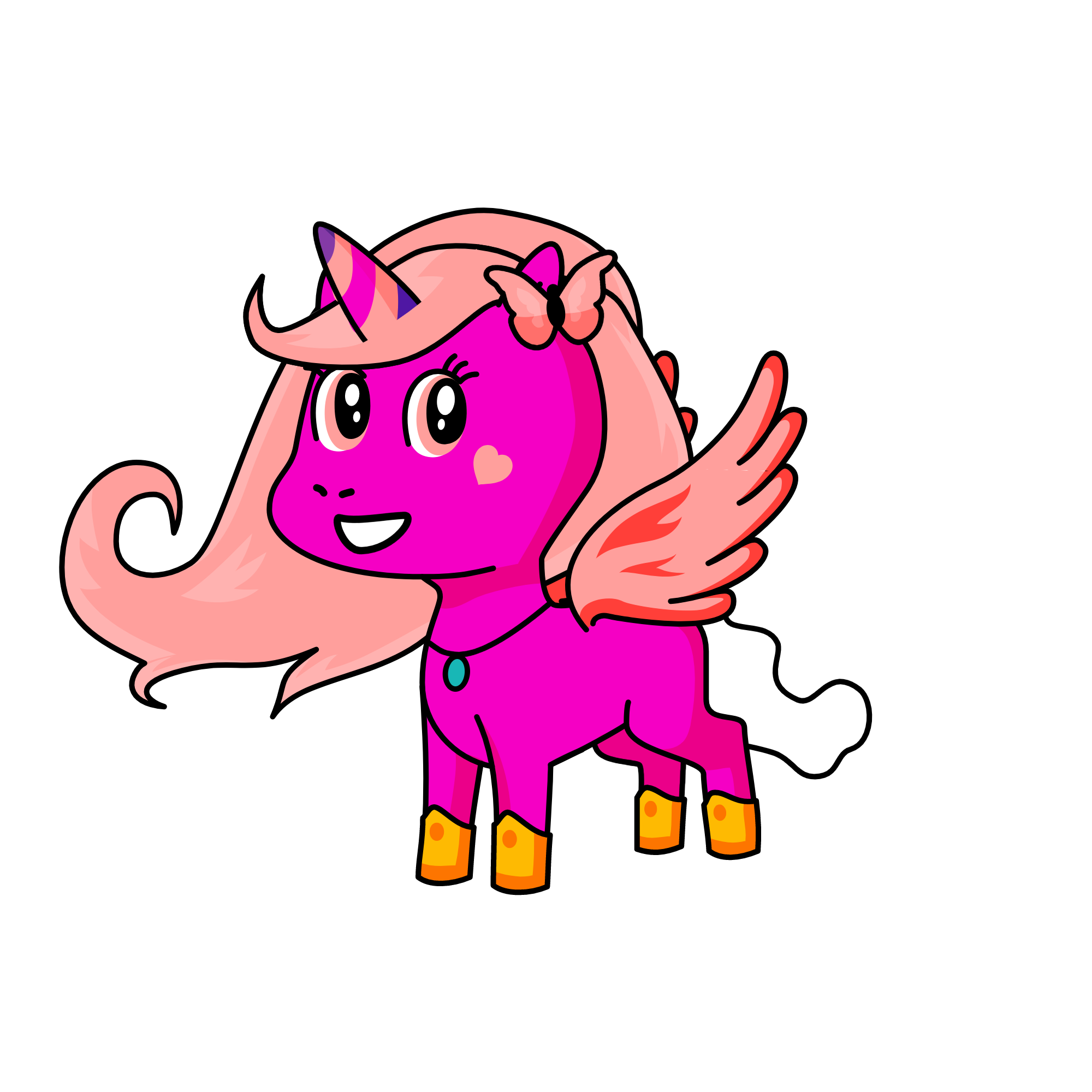angel, the unicorn