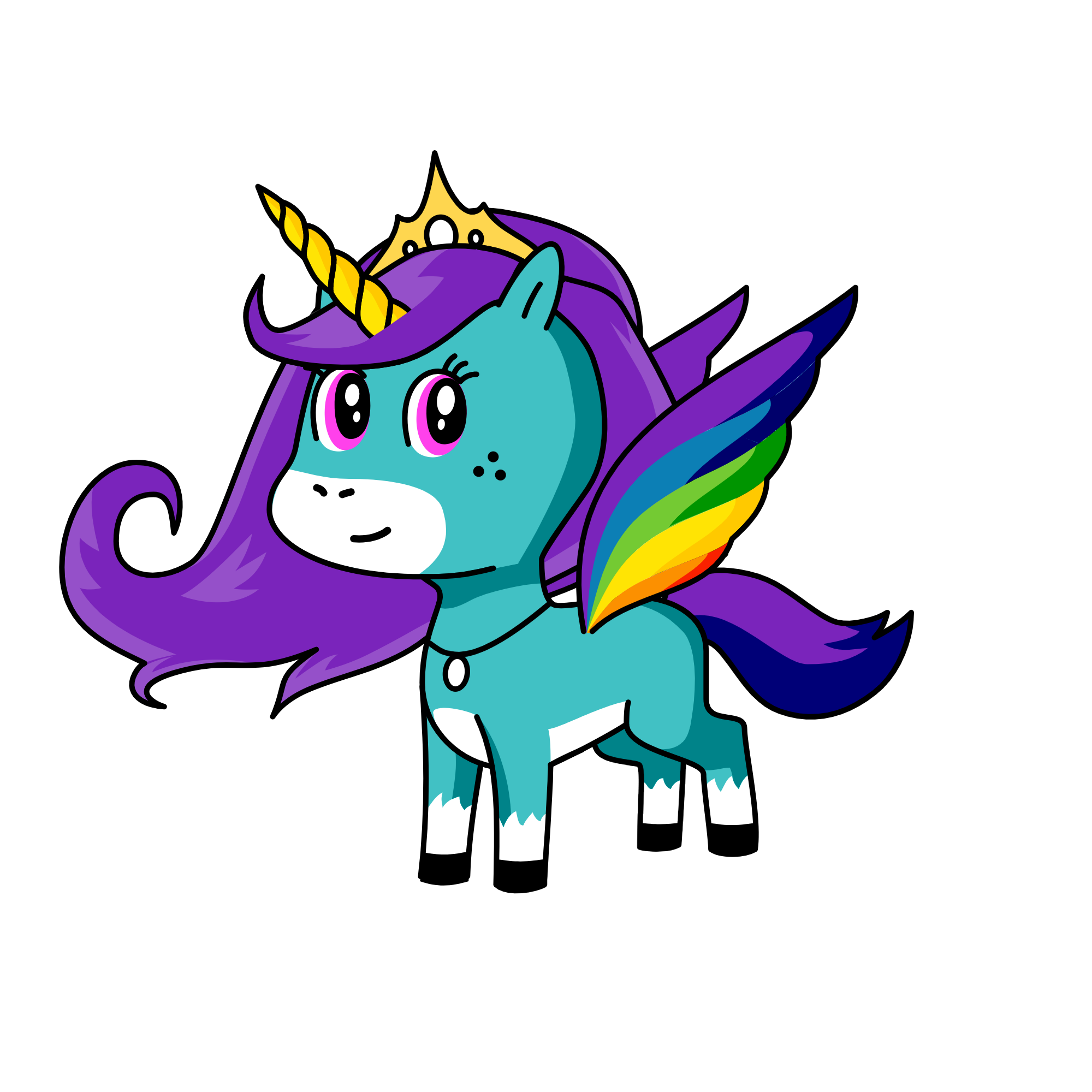 Sparkle, the unicorn