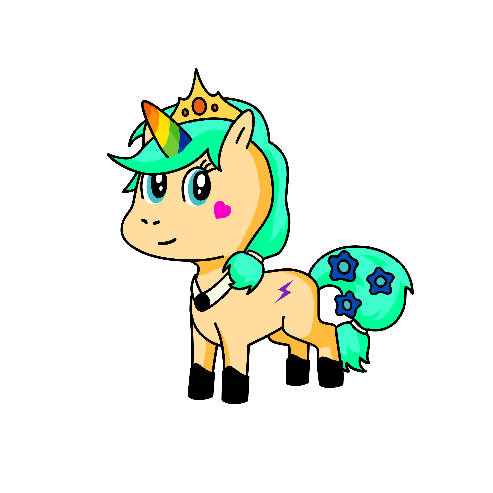 cutie pie, the unicorn
