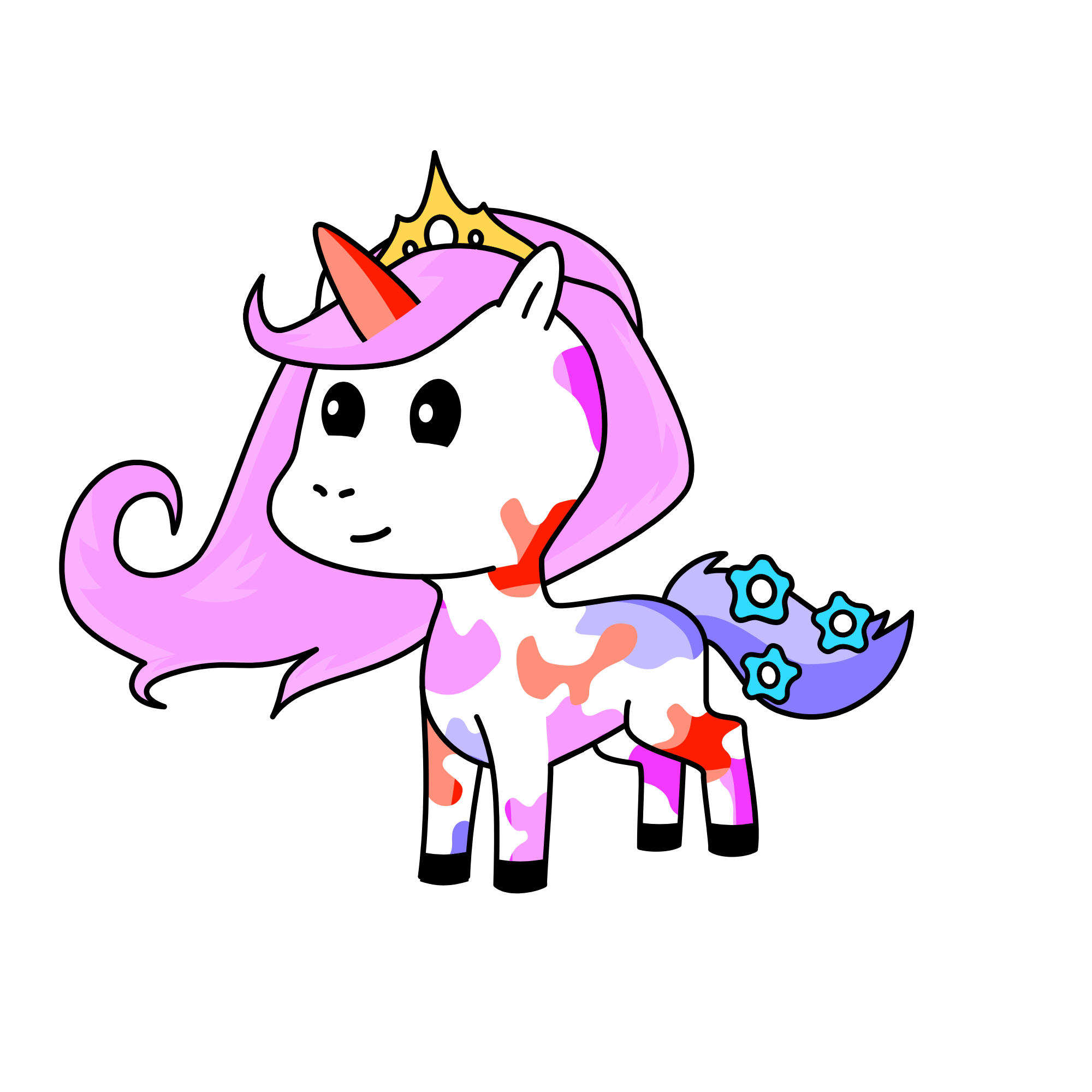 Pinky , the unicorn
