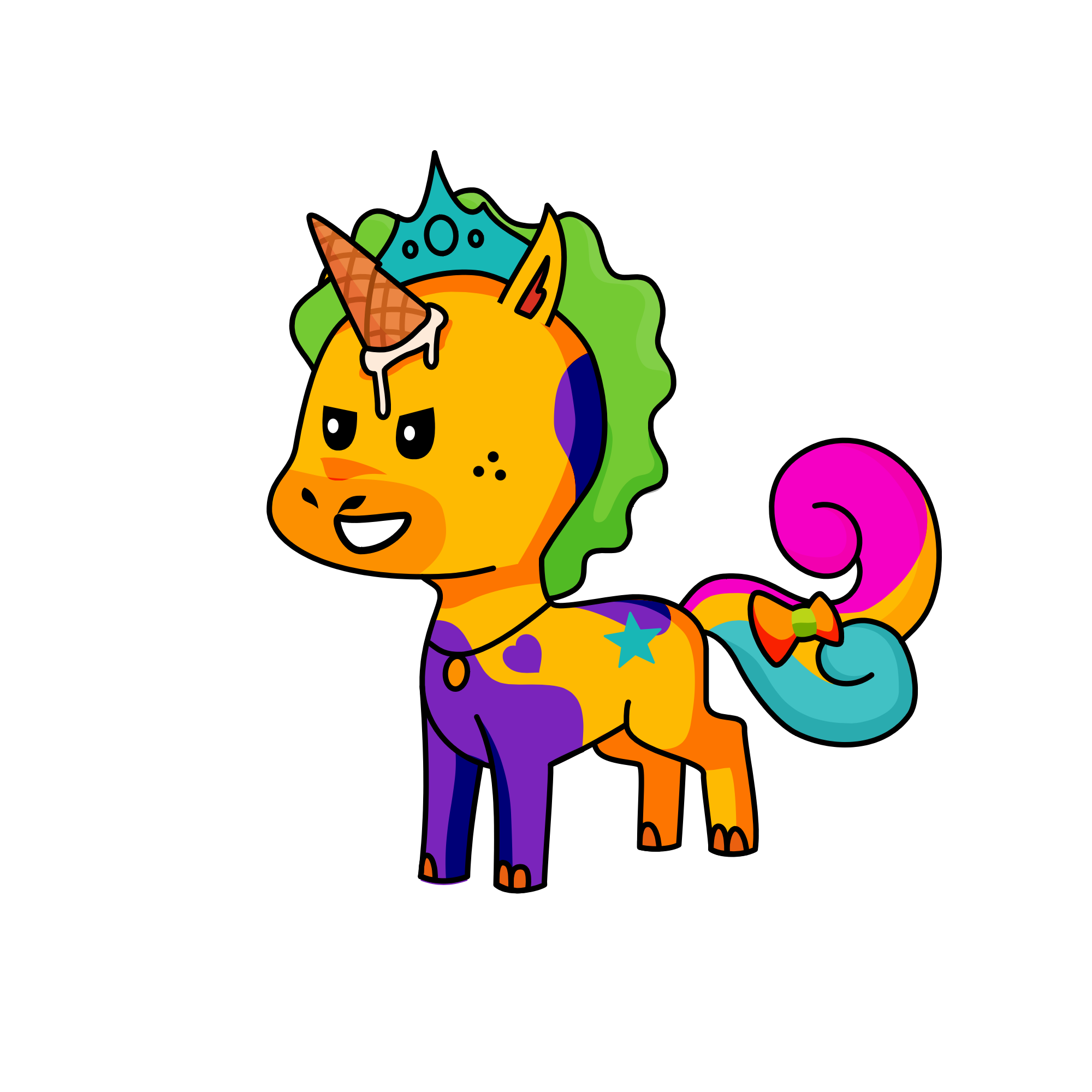Yes , the unicorn