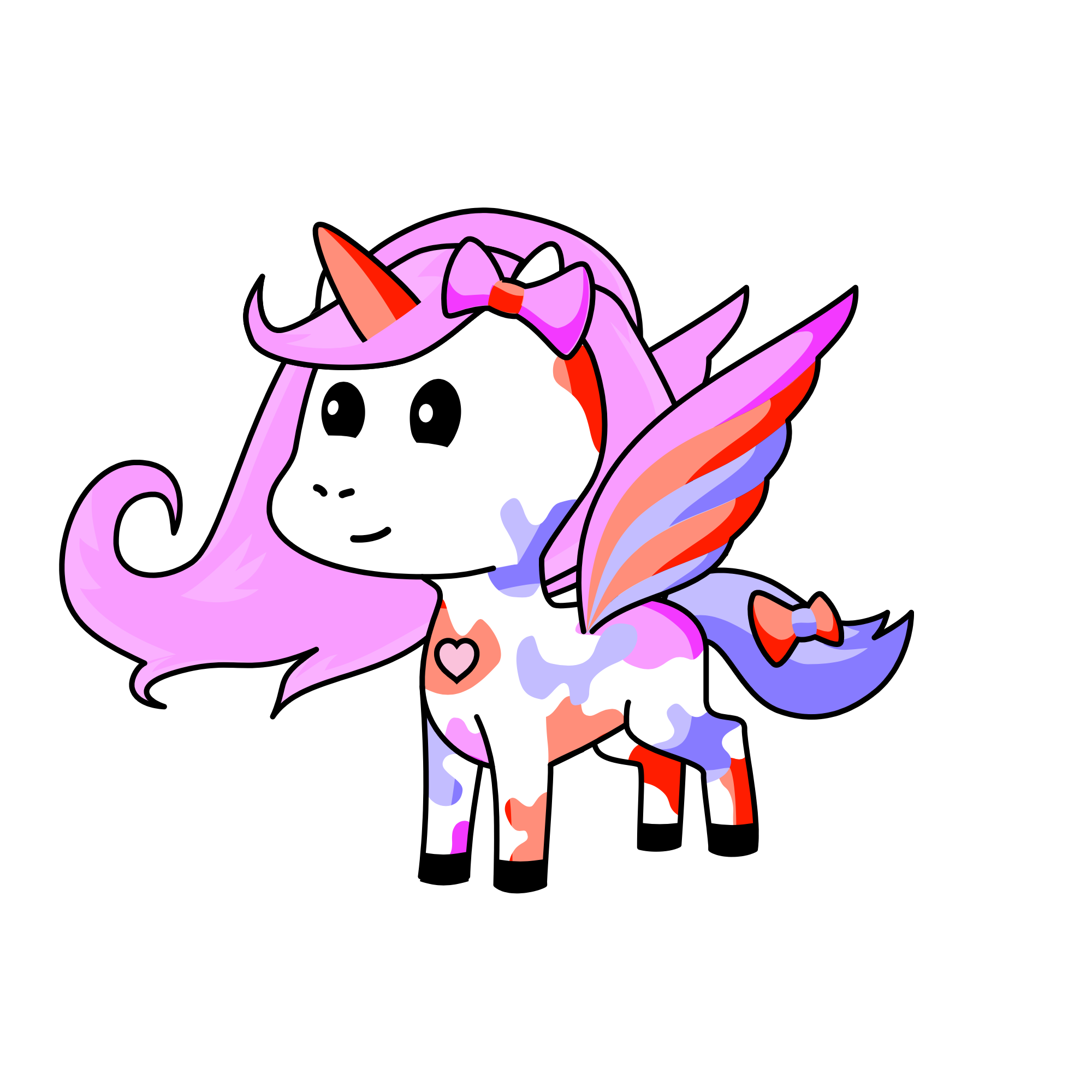 Pinky , the unicorn