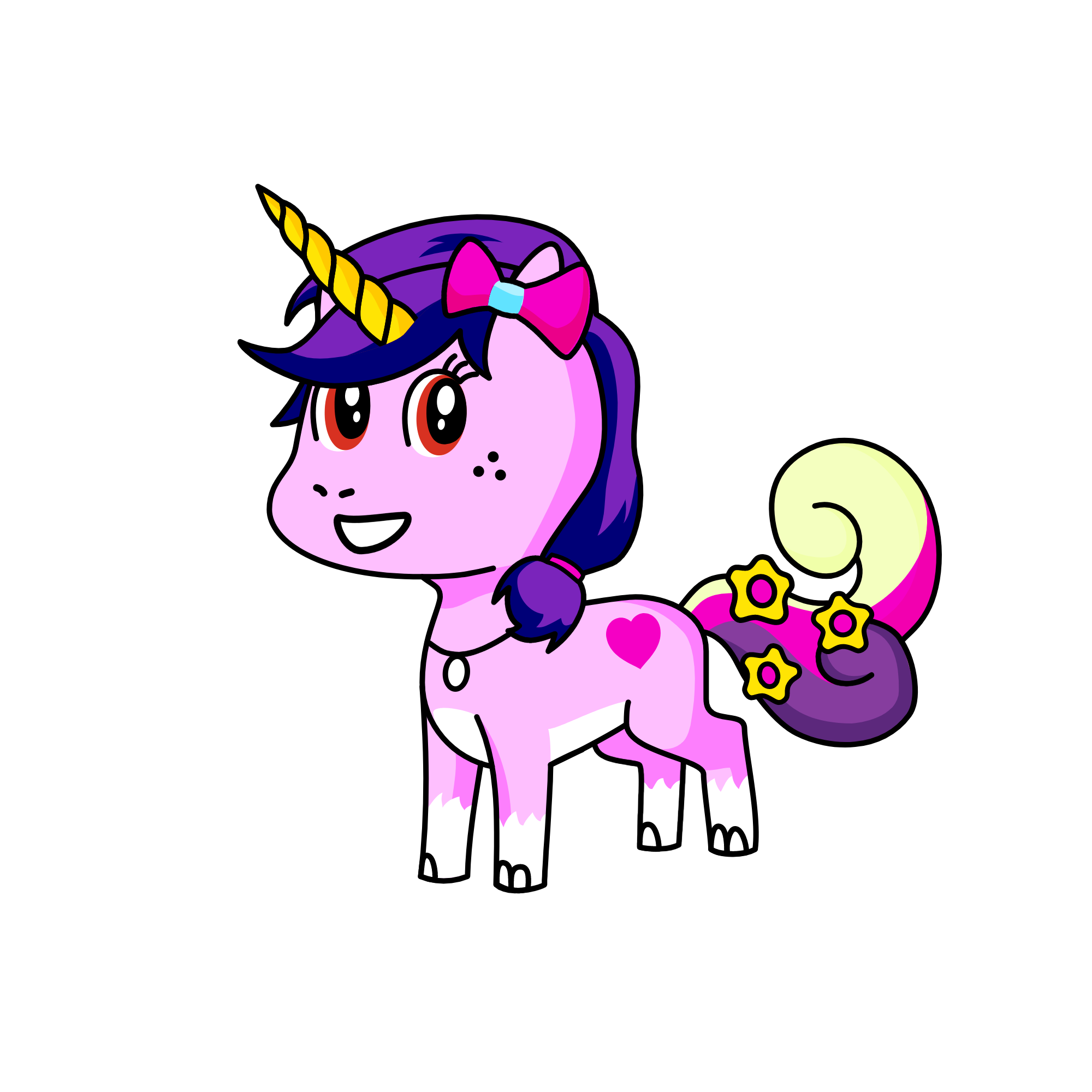 Elora, the unicorn