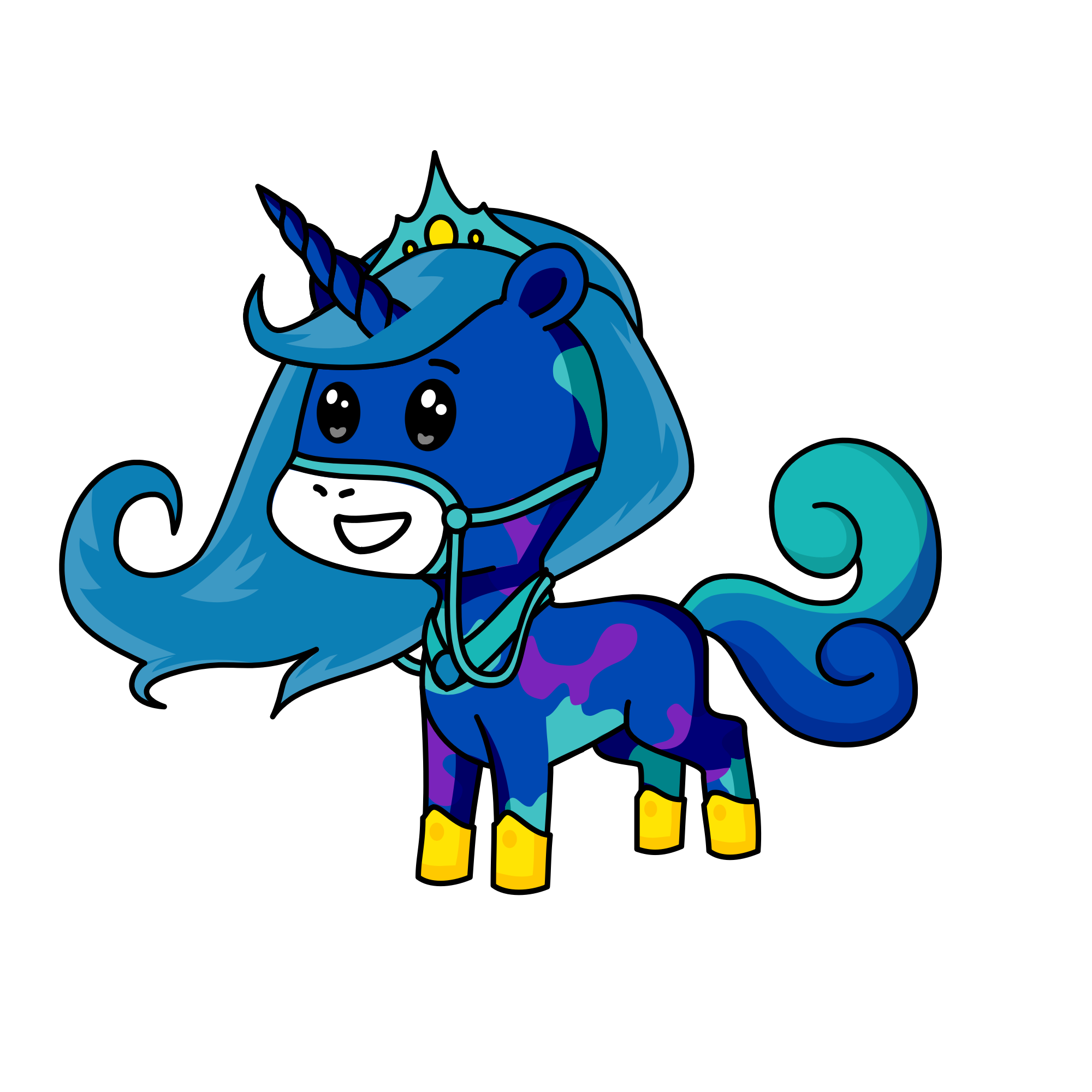 Night Star , the unicorn