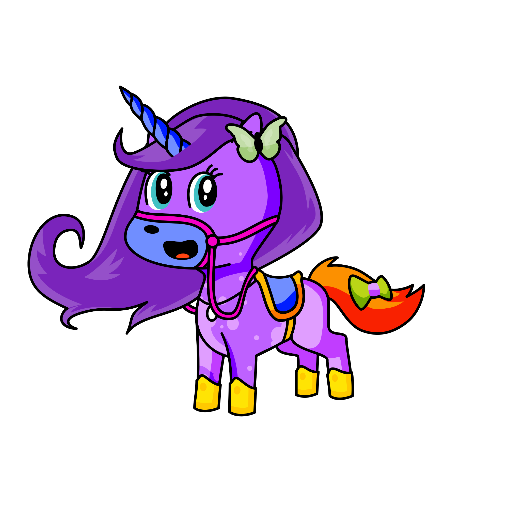 Sweetie Cupcake, the unicorn