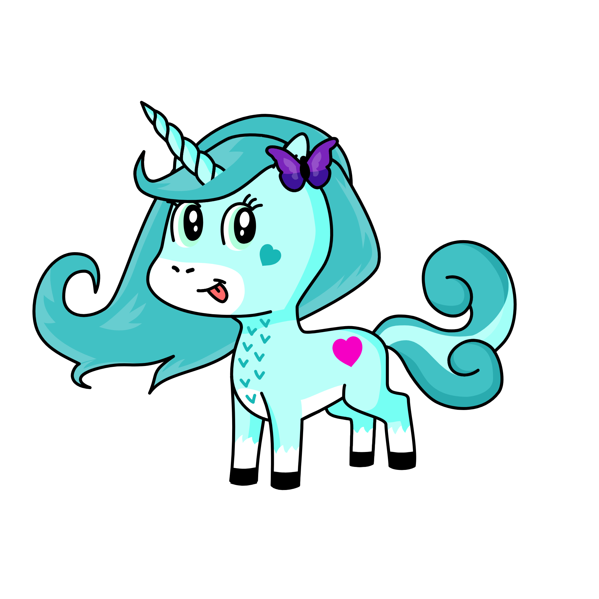 Crytstal, the unicorn