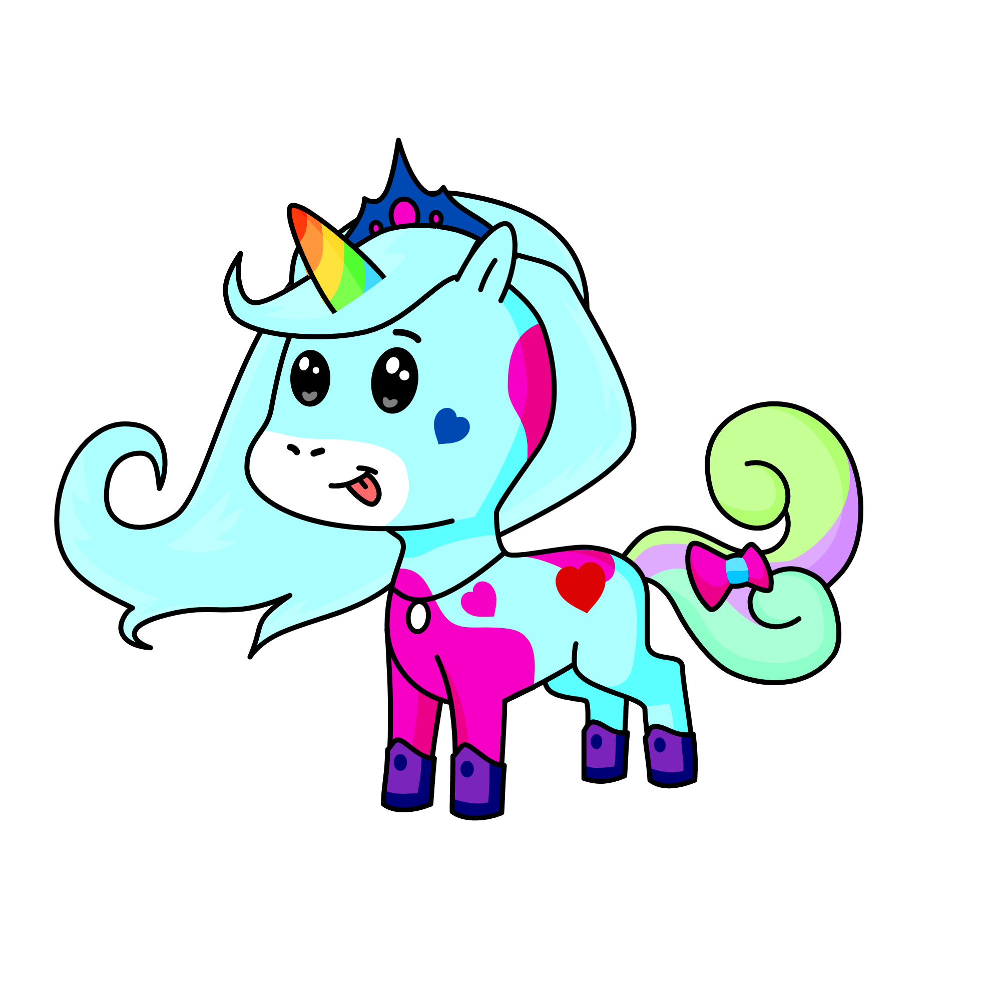 rose , the unicorn