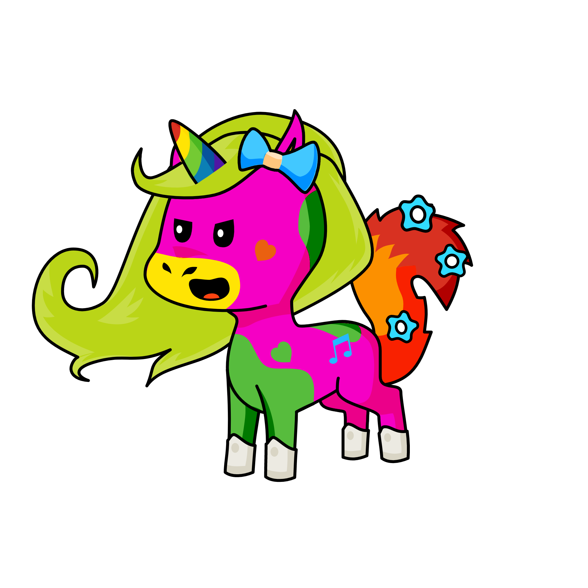 sara, the unicorn