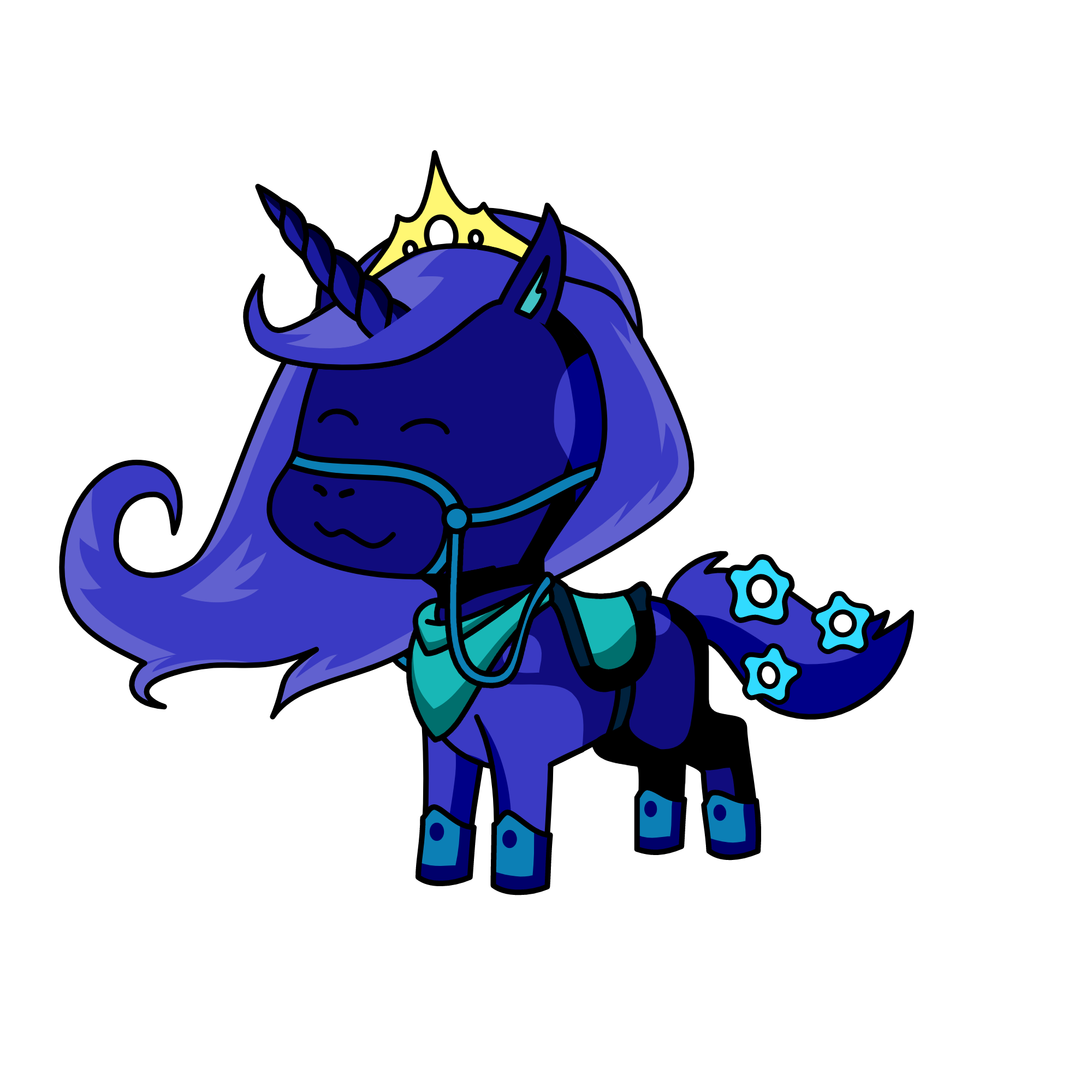 Moon Dancer, the unicorn