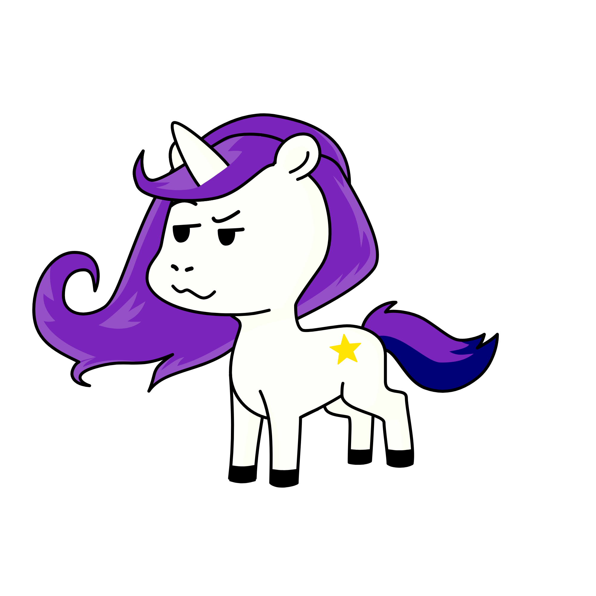 night, the unicorn