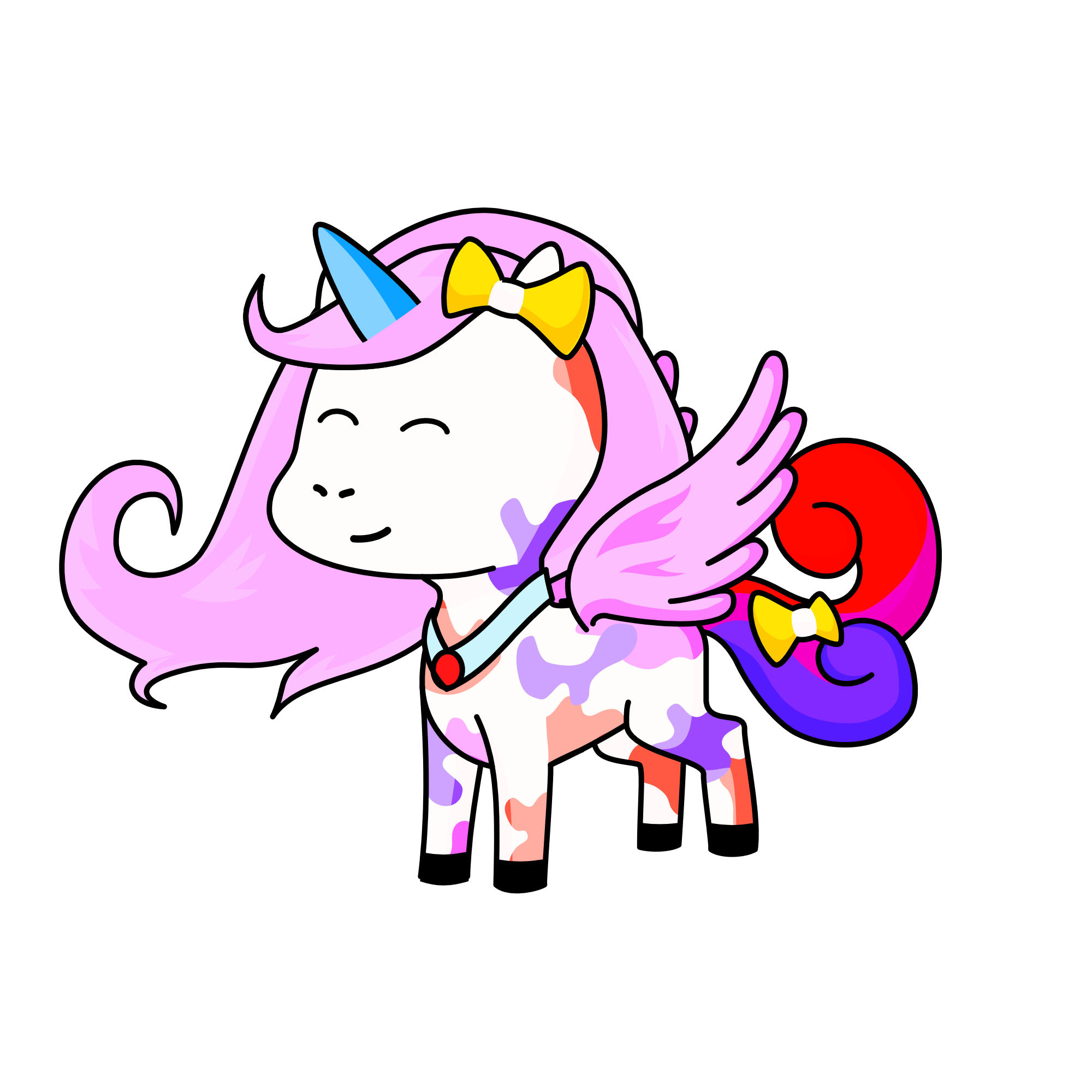 Pinky , the unicorn