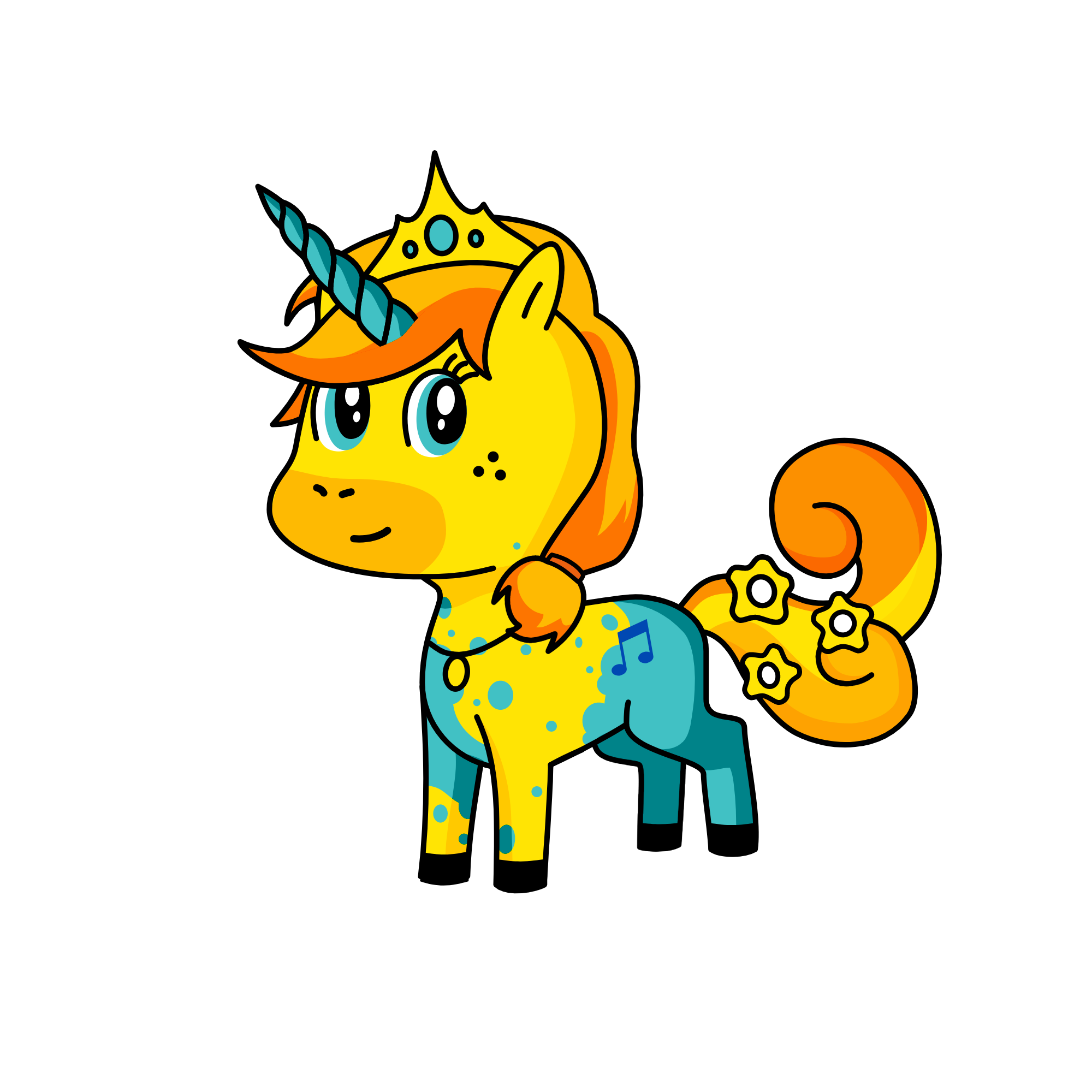 sunshine, the unicorn