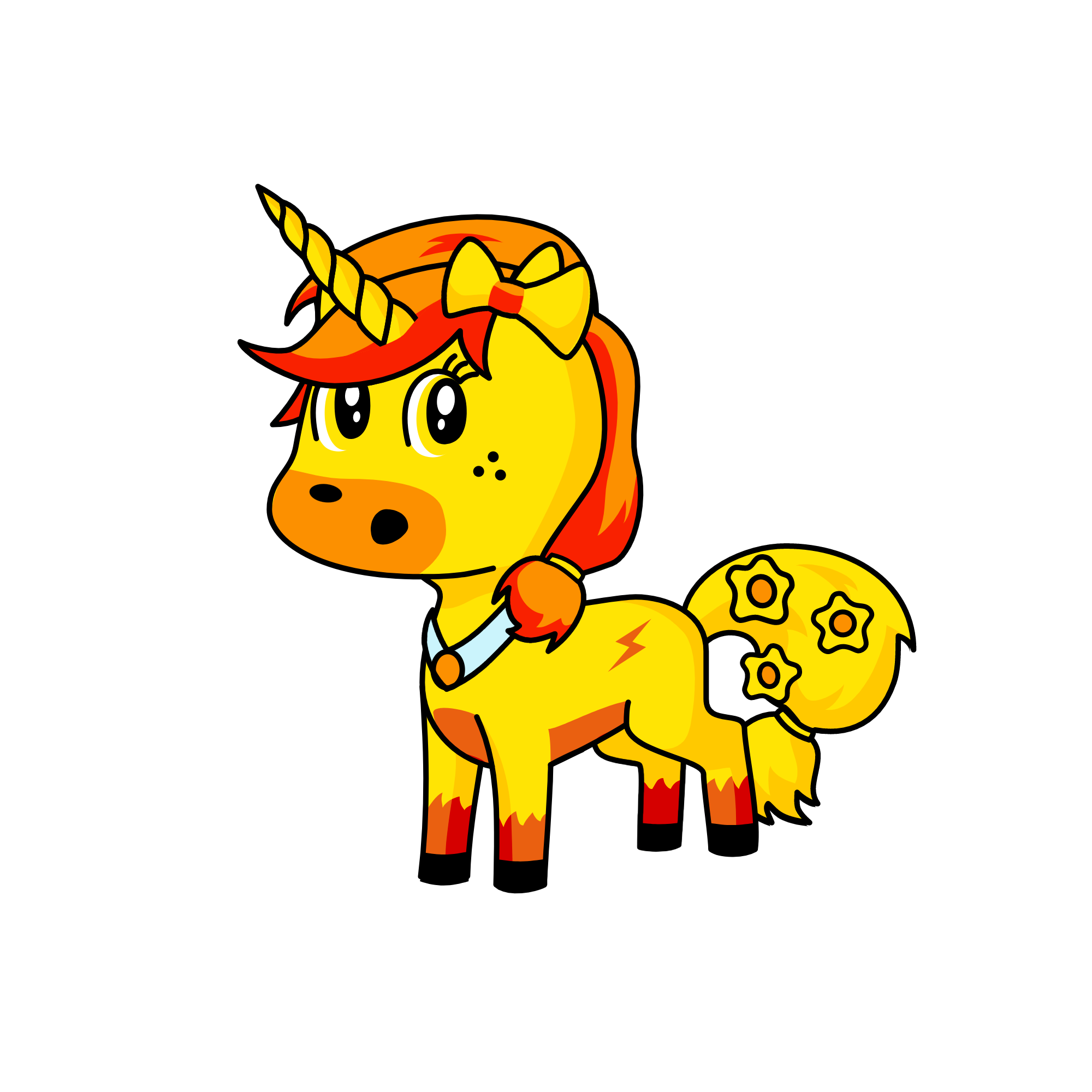 firelight, the unicorn