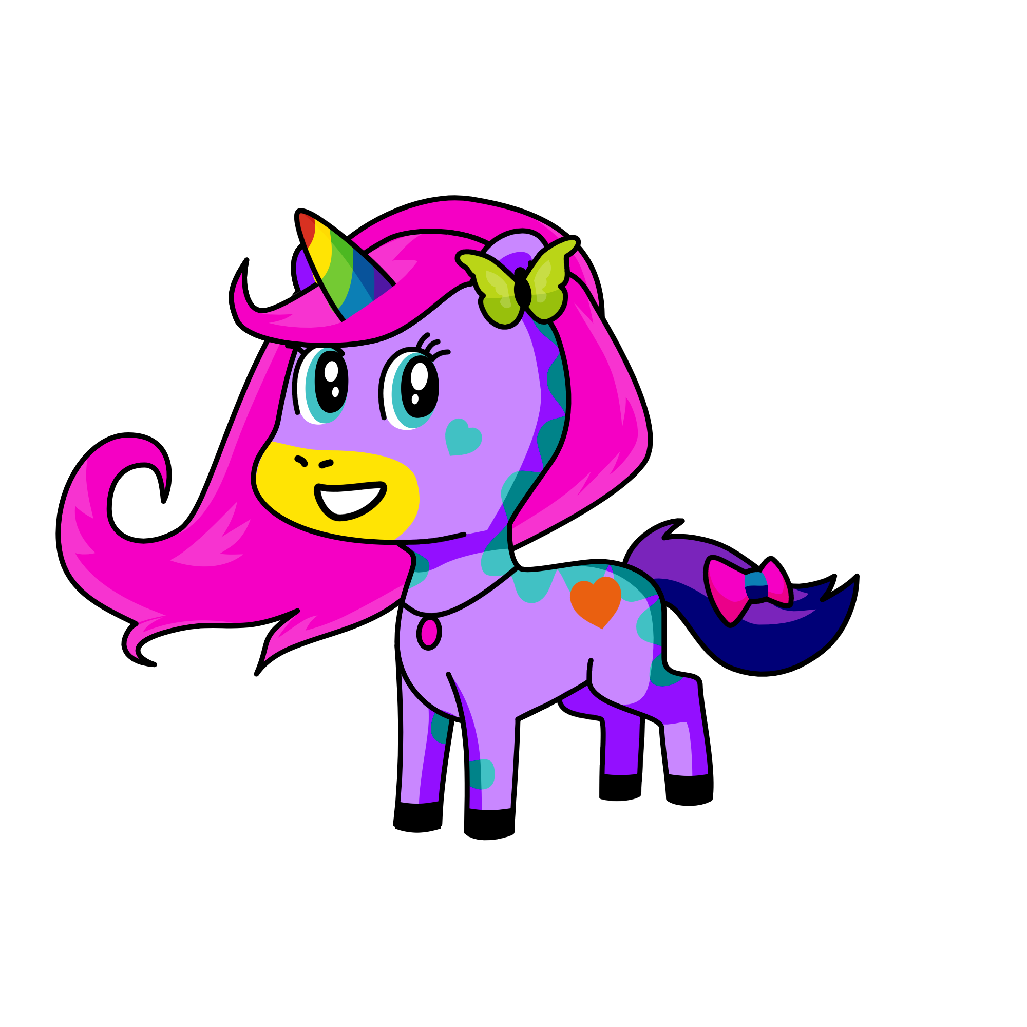 Rainbowsis, the unicorn